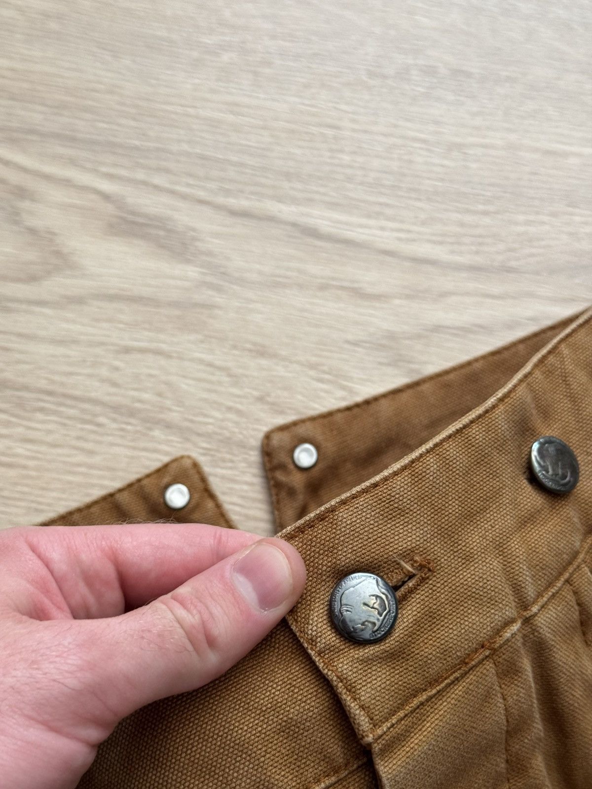 Cowboy Equipment Vintage StockerPoint Buckle Back Western Cowboy Brown Pants Size US 32 / EU 48 - 3 Thumbnail