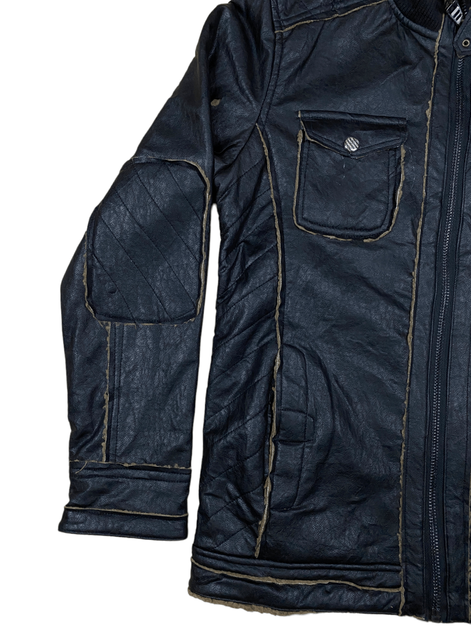 Vintage Vintage Leather Jacket Soft Skin Size US L / EU 52-54 / 3 - 3 Thumbnail
