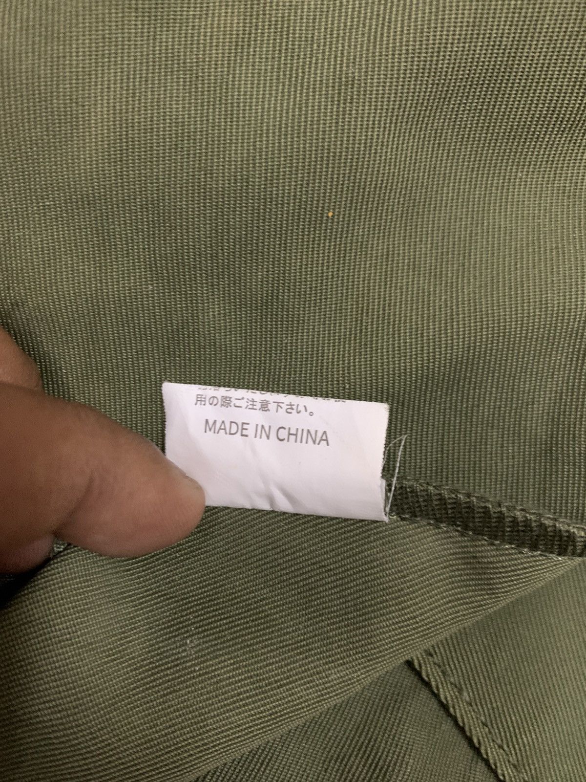 Other Anello V Tote Bag Olive Green Size ONE SIZE - 4 Thumbnail