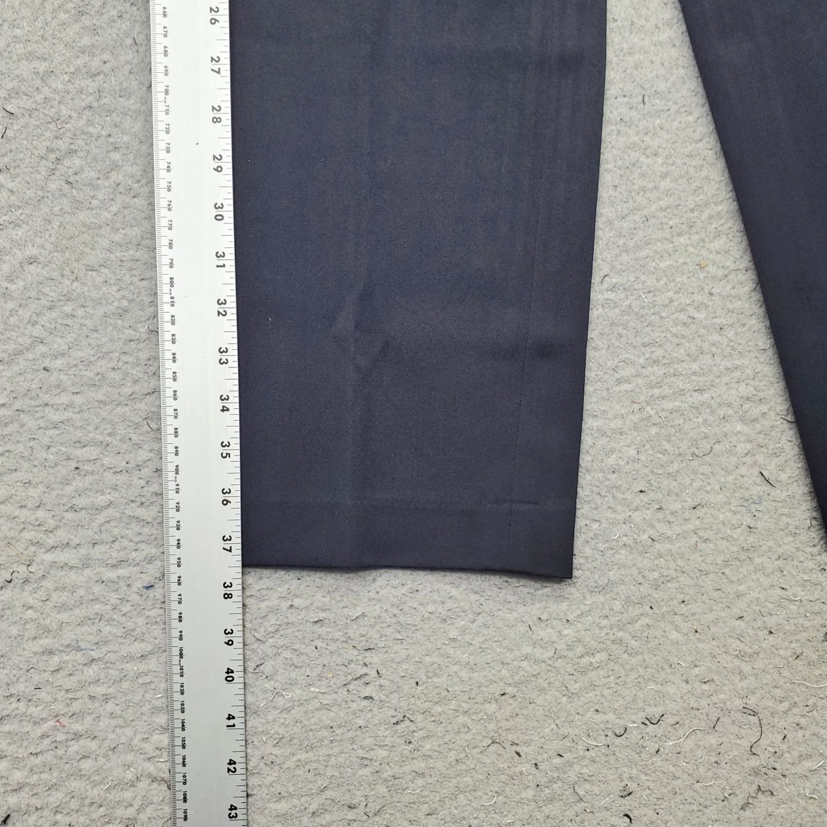 Talbots Talbots Womens Slim Pants 6P Black Career Stretch Straight Leg Side Zip Pant - Size 6P Womens Size 28" / US 6 / IT 42 - 3 Thumbnail