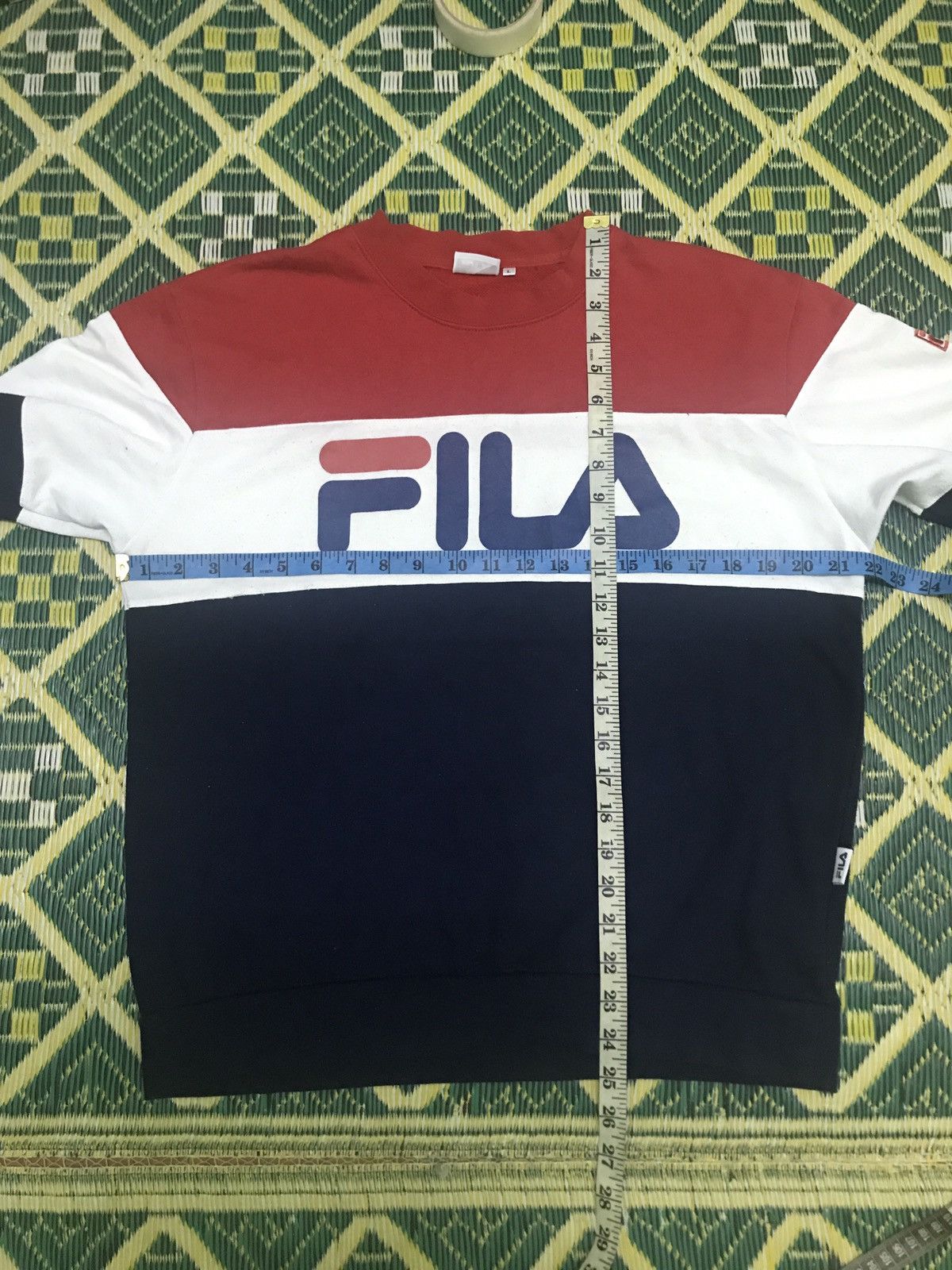 Fila × Vintage unisex ‼️ fila big logo sweatshirt Size US L / EU 52-54 / 3 - 9 Thumbnail