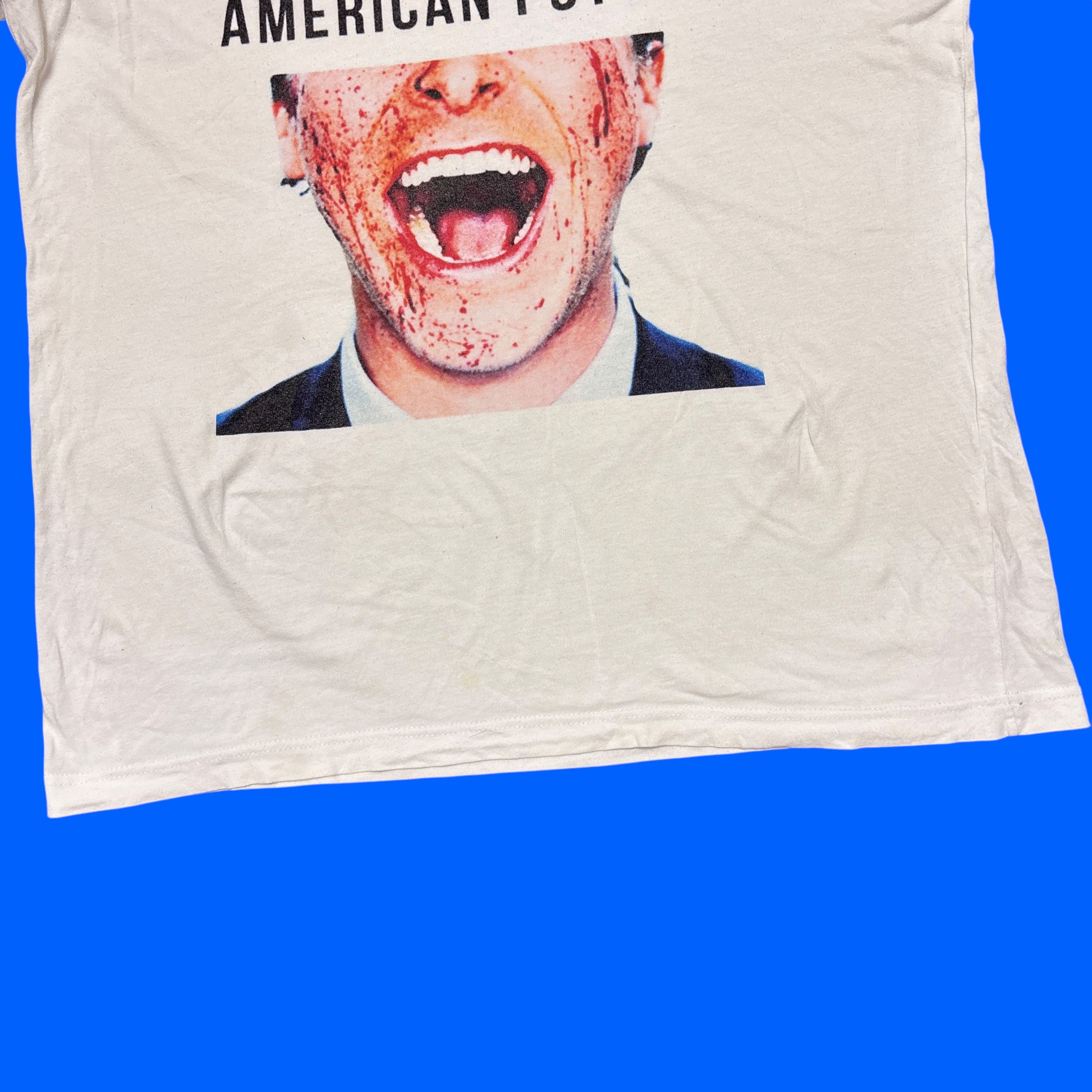 Vintage American Psycho Horror Vintage Movie Shirt Size US L / EU 52-54 / 3 - 9 Thumbnail
