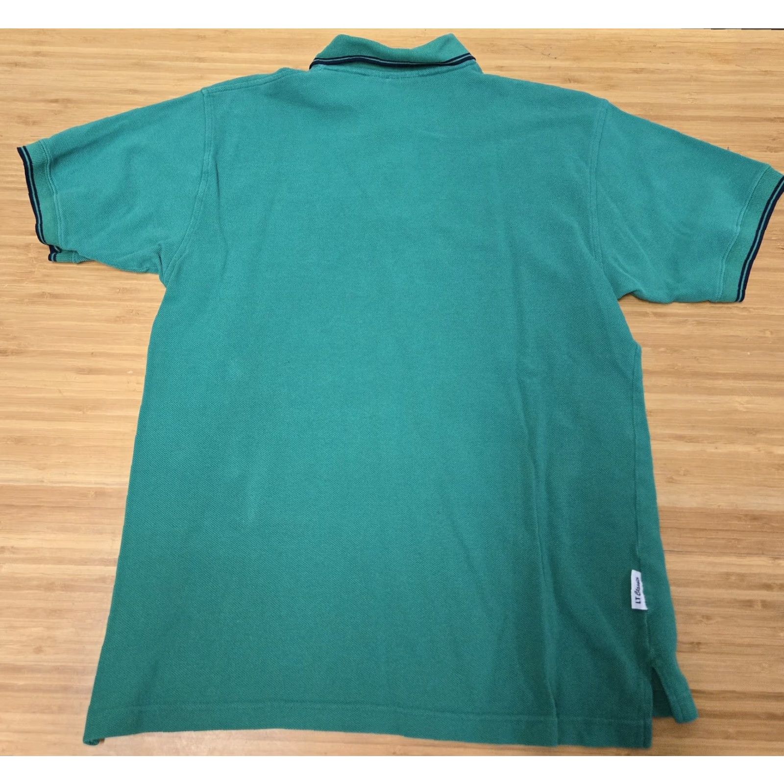 Vintage VINTAGE Looney Tunes Polo Shirt Mens Medium Green Taz Hockey Embroidered Classic Cartoon Size US M / EU 48-50 / 2 - 4 Thumbnail