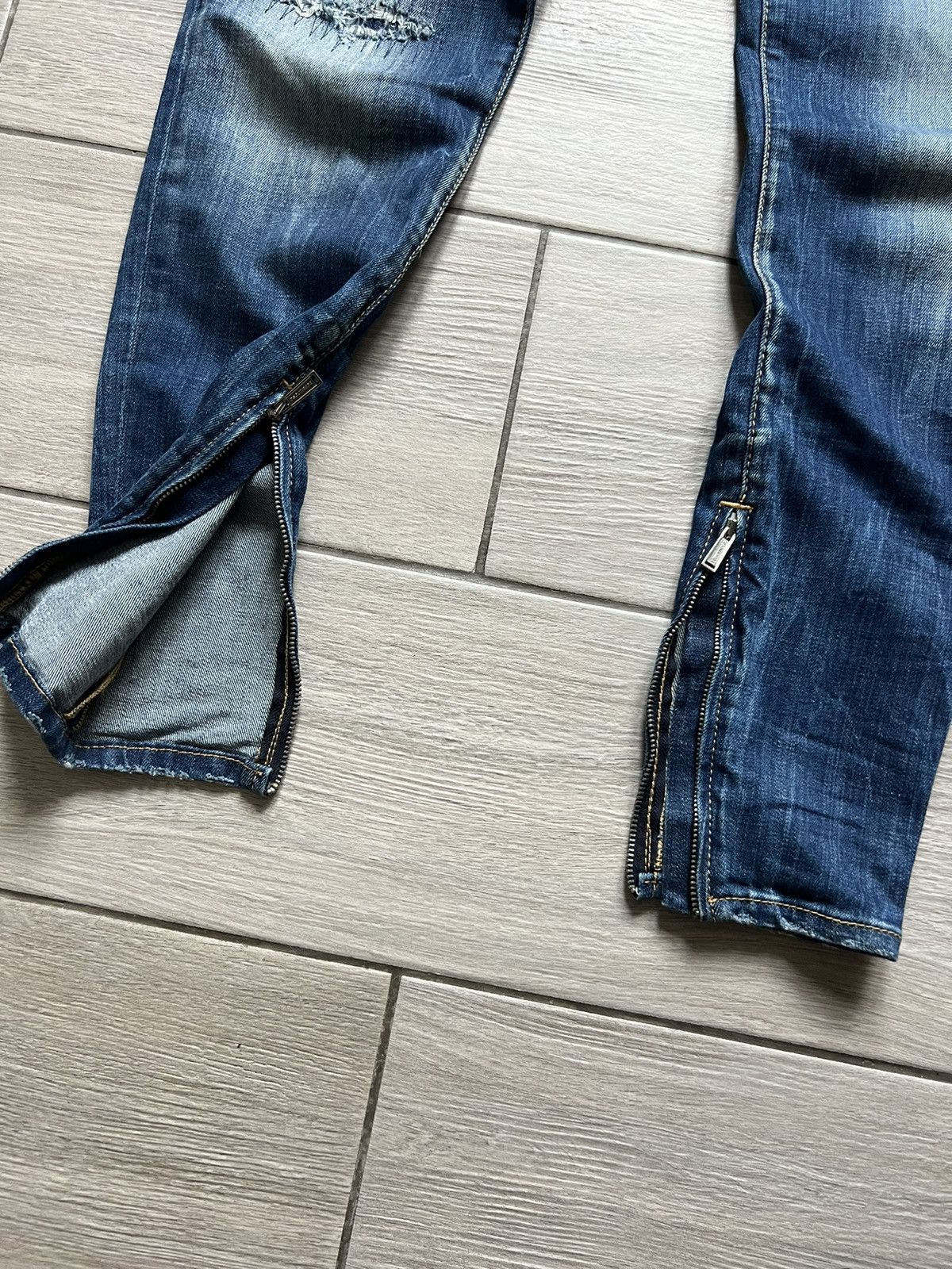 Dsquared2 Dsquared2 Skinny Blue Denim Jeans Pants 40 Size Size 40" / US 18 - 10 Thumbnail