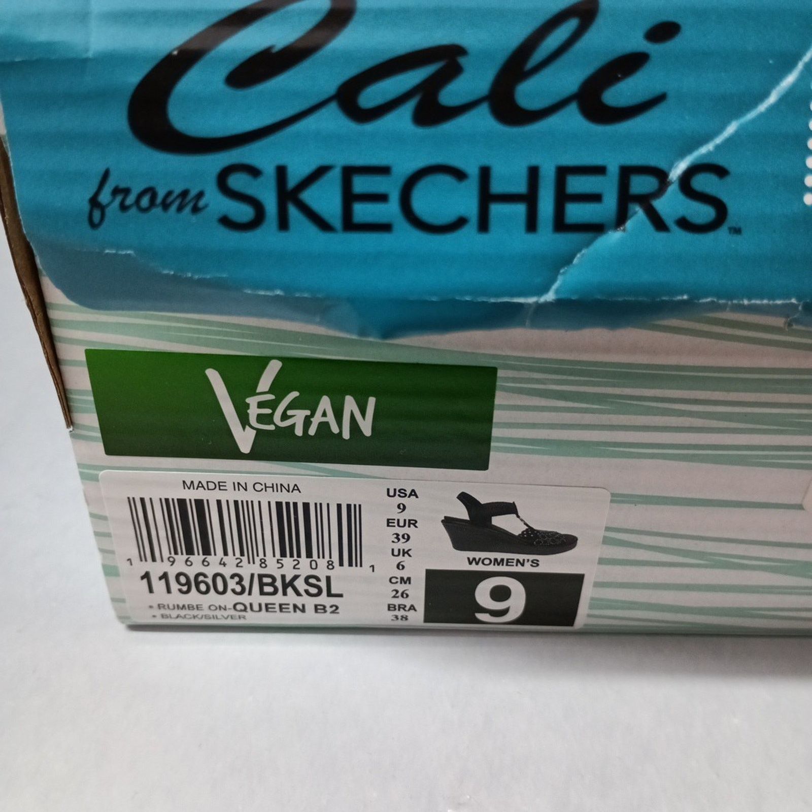 SKECHERS Skechers Cali Womens Rumble On Queen B2 Sandals Size 9 Black Size US 9 / IT 39 - 7 Thumbnail