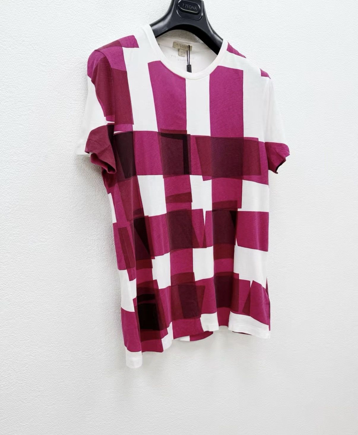 Burberry BURBERRY 100% Cotton Short Sleeve T-shirt J30 Size US L / EU 52-54 / 3 - 2 Thumbnail