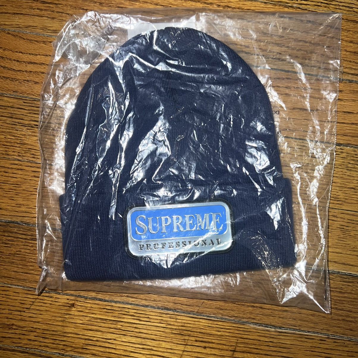 Supreme Supreme Professional Beanie Navy Size: One size Size ONE SIZE - 3 Thumbnail
