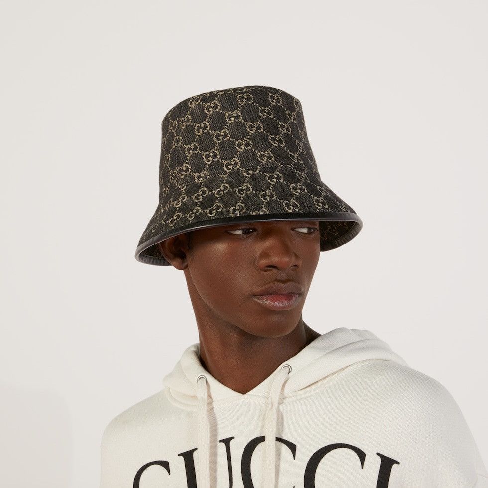 Gucci denim shops hat