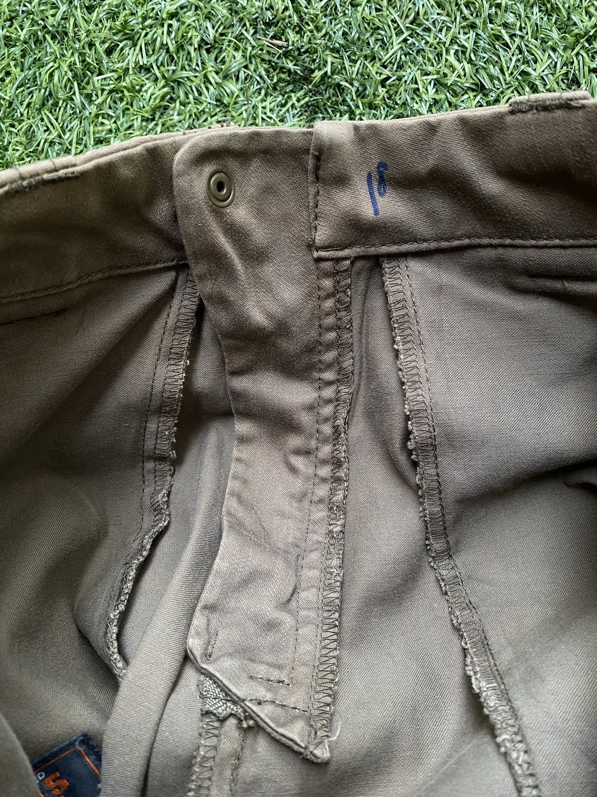 291295=Homme Vintage 291295=Homme Utility Double Knee Multi-zipper Pants Size US 31 - 19 Thumbnail