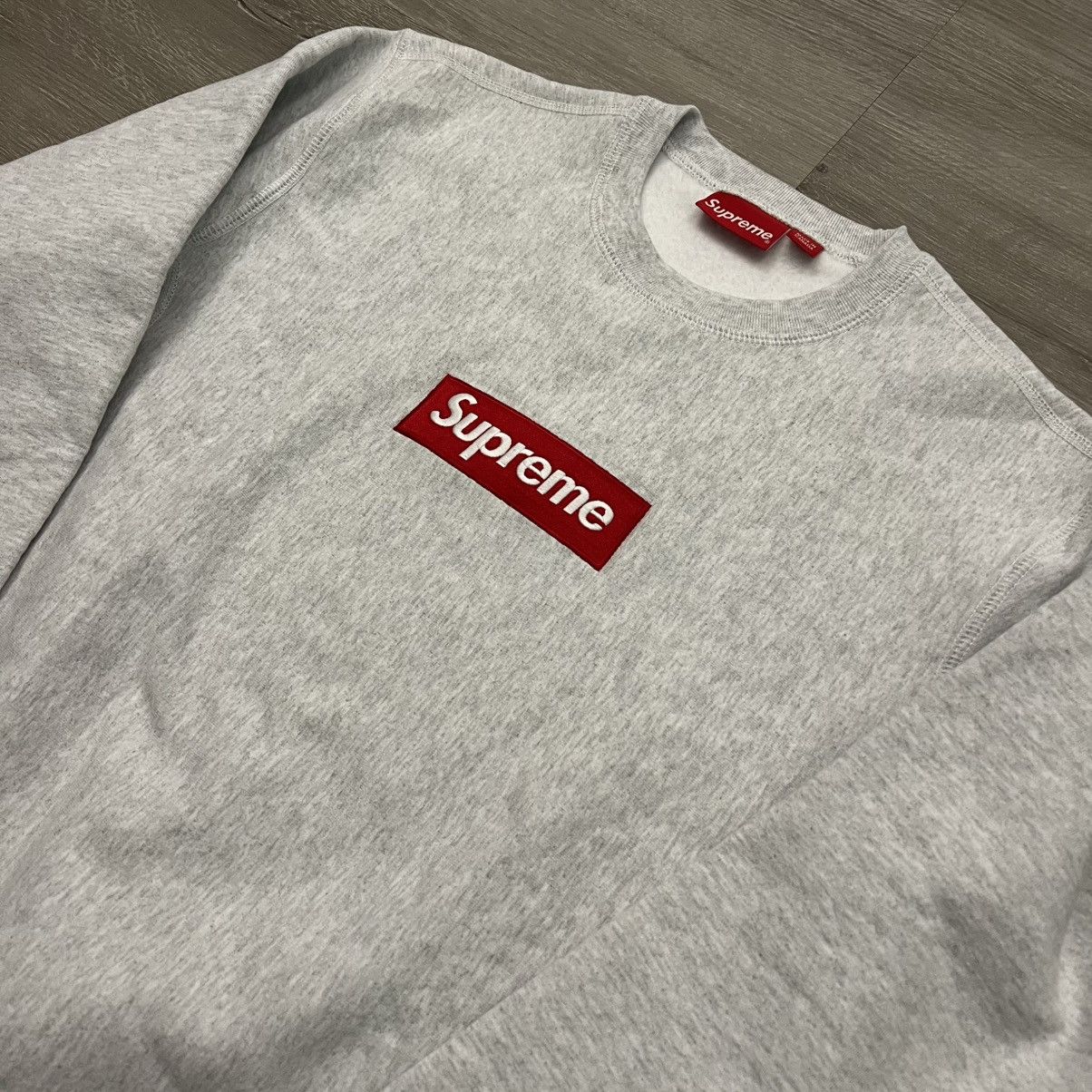Supreme Supreme Box Logo Crewneck FW18 Size US M / EU 48-50 / 2 - 11 Thumbnail