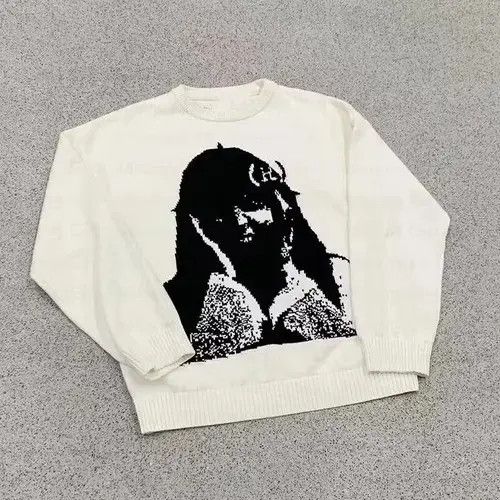 JAEE punk sweater with a demon Size US M / EU 48-50 / 2 - 3 Thumbnail