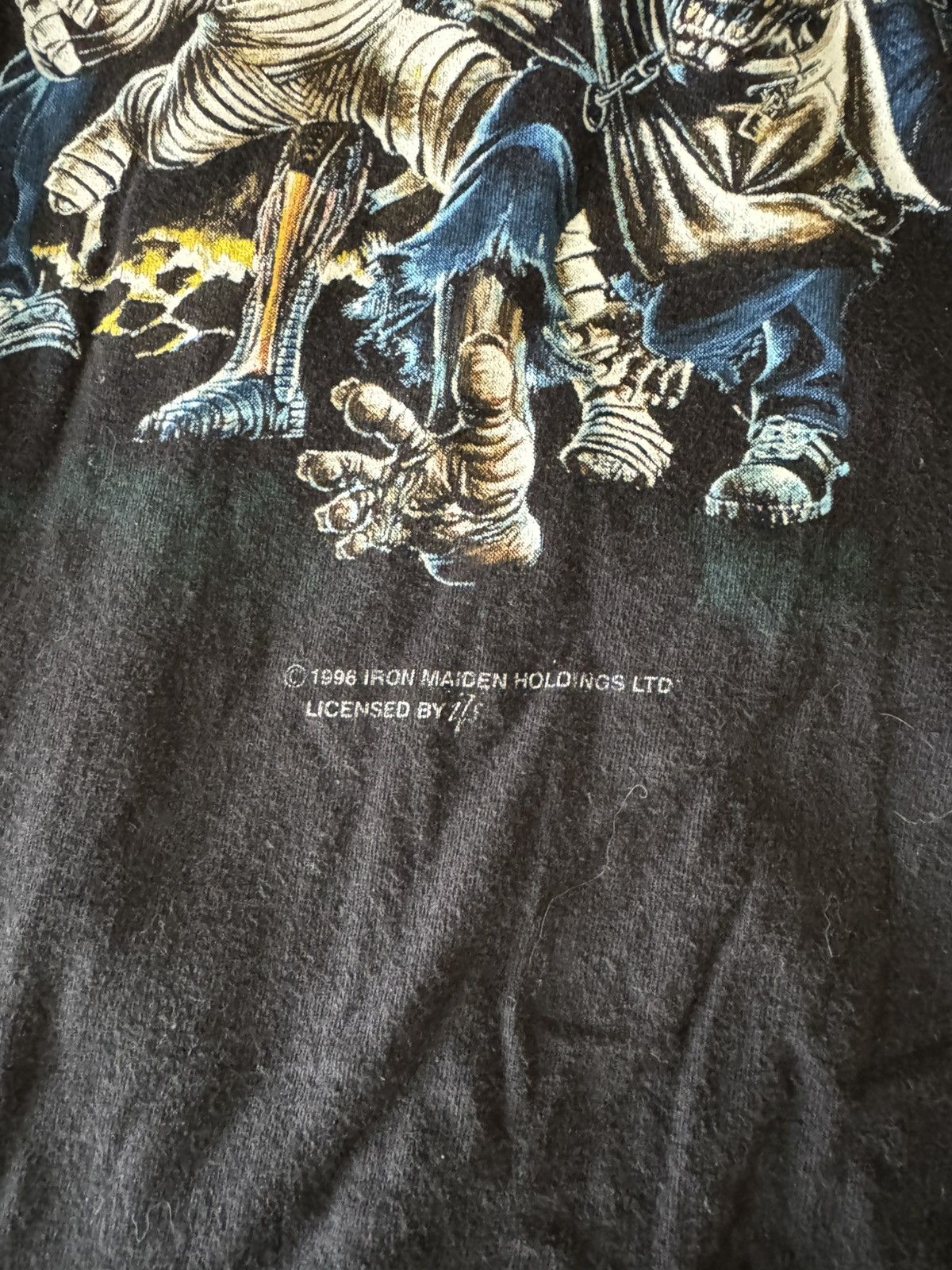Band Tees × Vintage Vintage 90s Iron Maiden “Best of The Beast” Shirt Size US XL / EU 56 / 4 - 3 Thumbnail