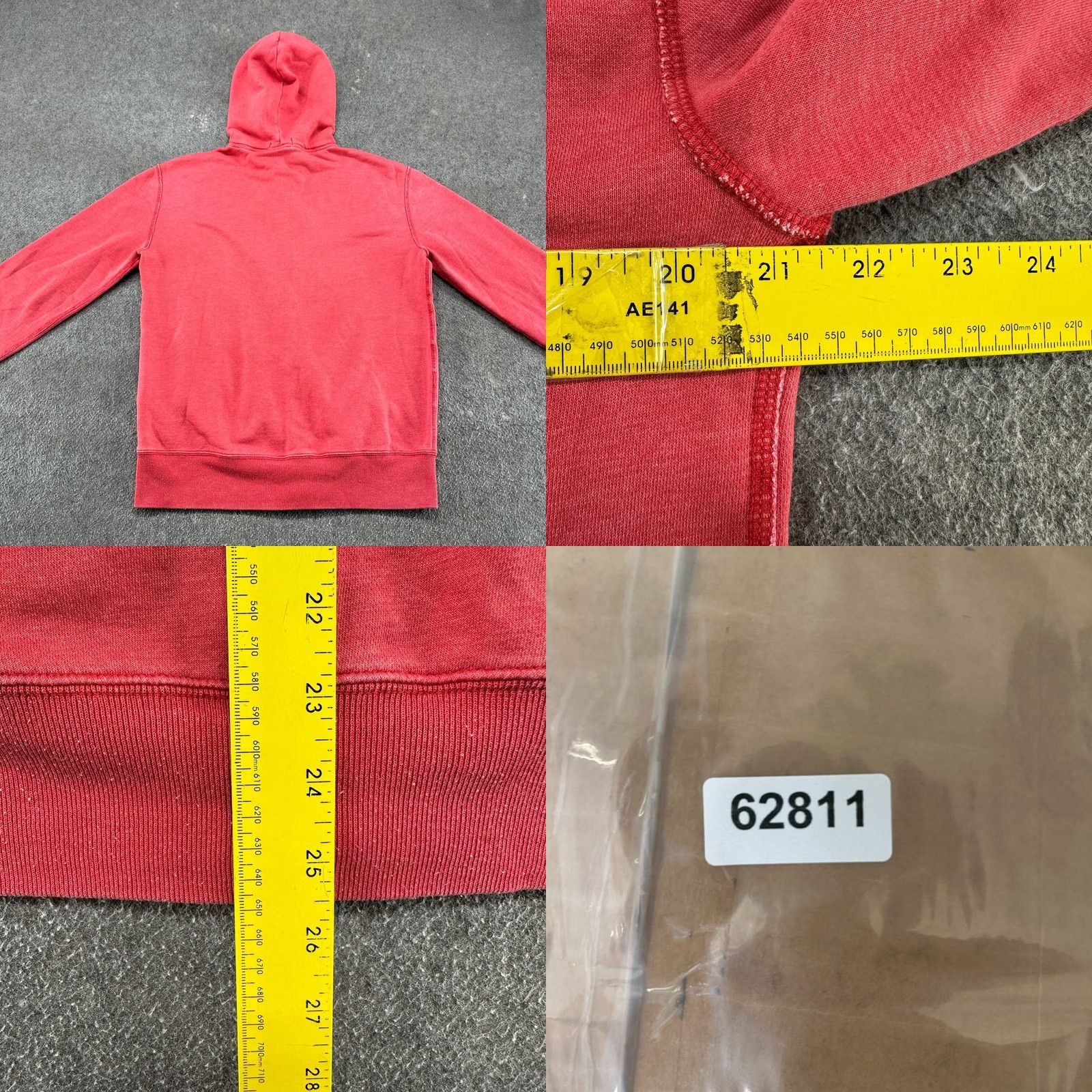 Polo Ralph Lauren Polo Ralph Lauren Hoodie Mens M Red Full Zip Fleece Cotton Hooded Logo Pony Talon Zip Size US M / EU 48-50 / 2 - 8 Thumbnail
