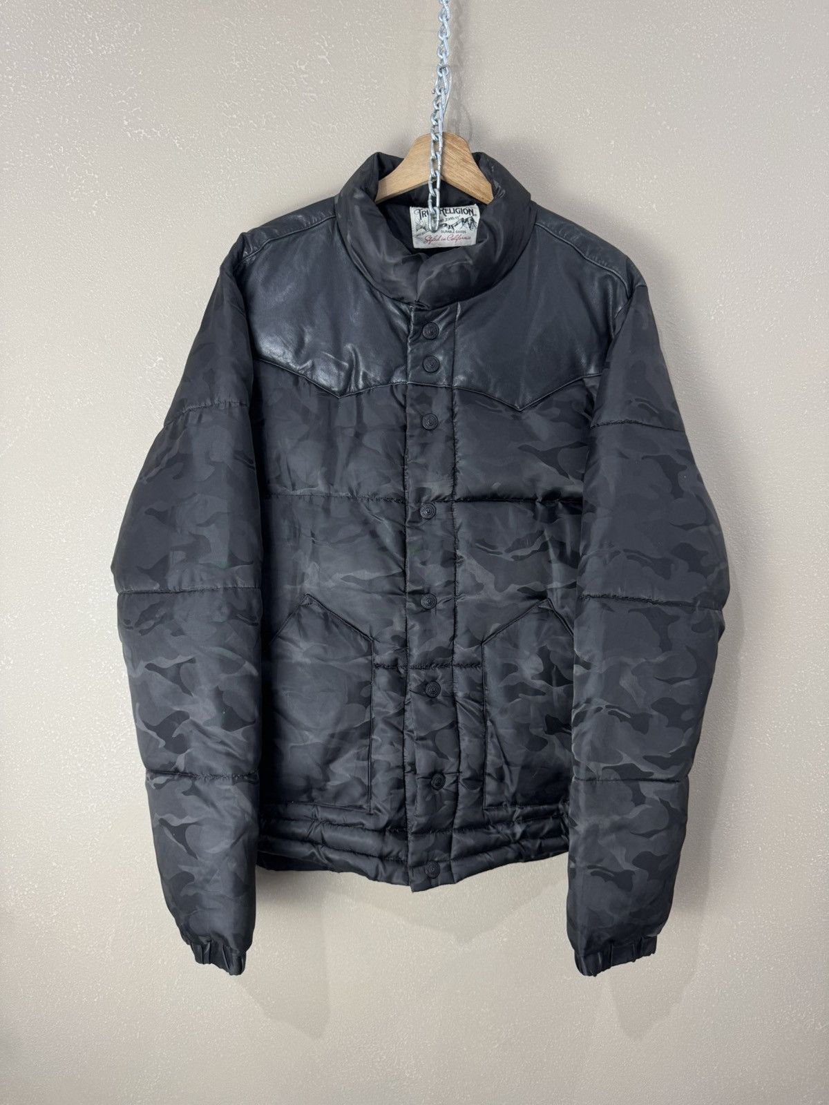 True Religion Rare Vintage True Religion USA Flag Down Puffer Size US XL / EU 56 / 4 - 1 Thumbnail