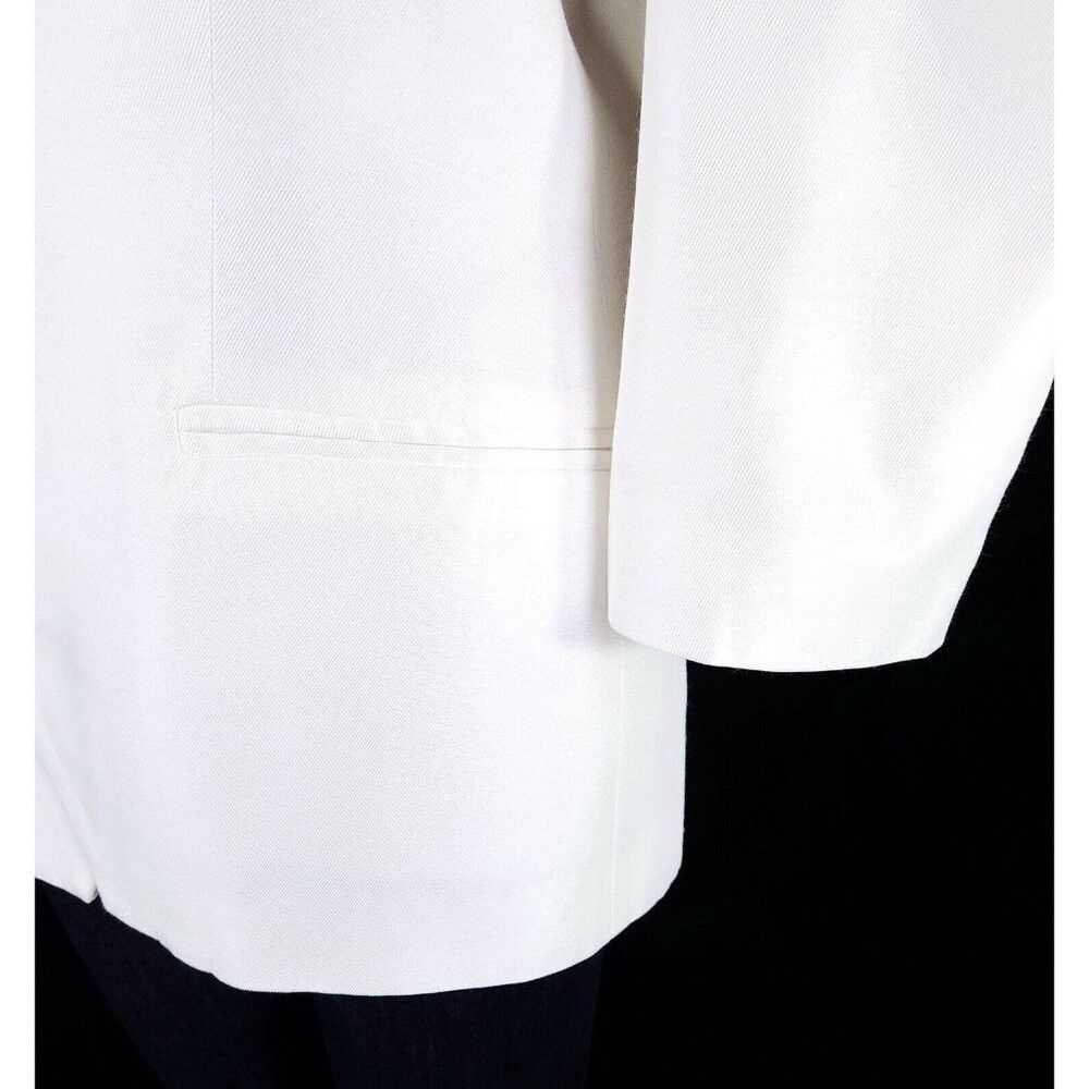 Haider Ackermann Haider Ackermann Single Breasted Blazer FR 36 US 4 White NWT Size S / US 4 / IT 40 - 5 Thumbnail
