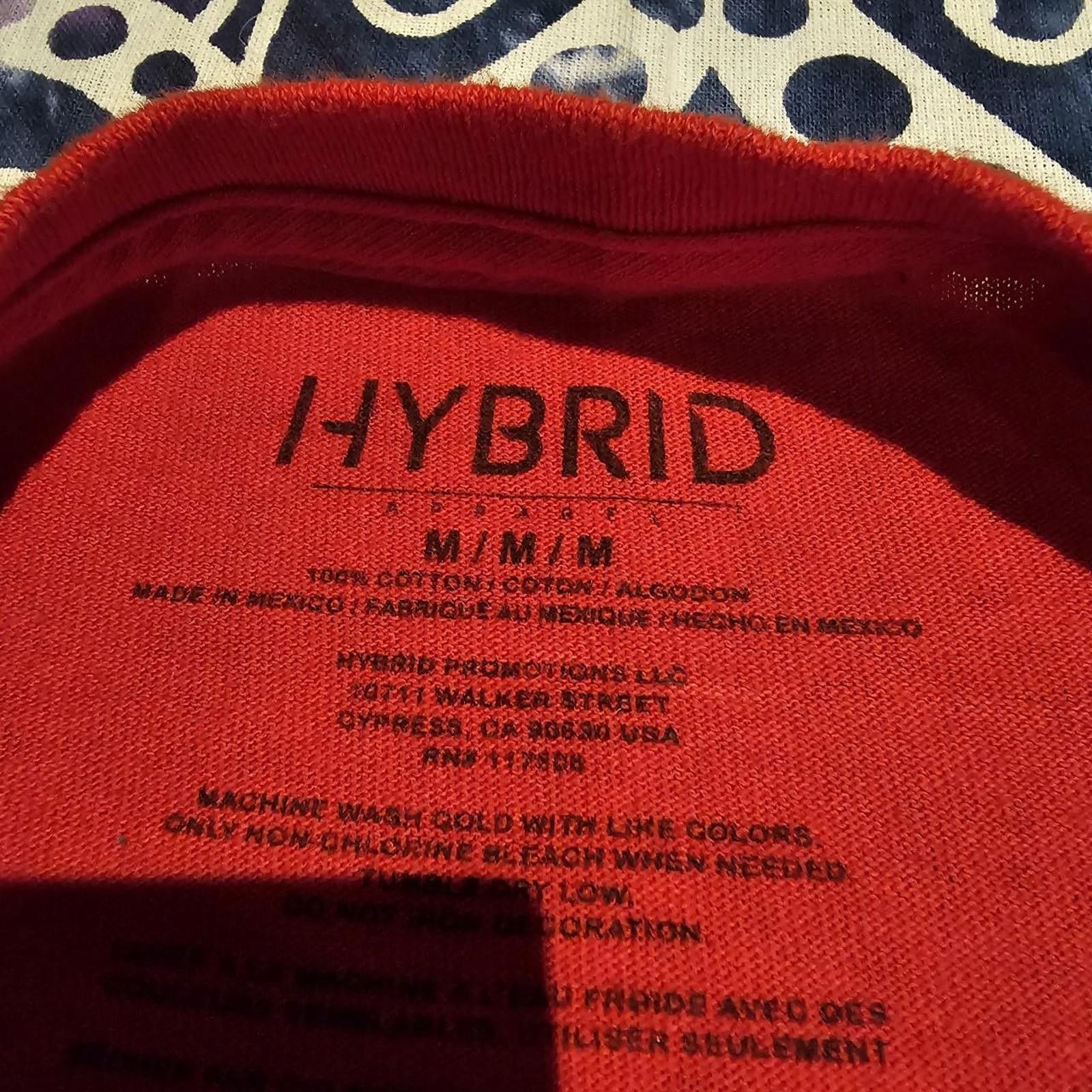 Designer Hybrid Apparel White and Red T-shirt Christmas and Chill Size US M / EU 48-50 / 2 - 4 Thumbnail