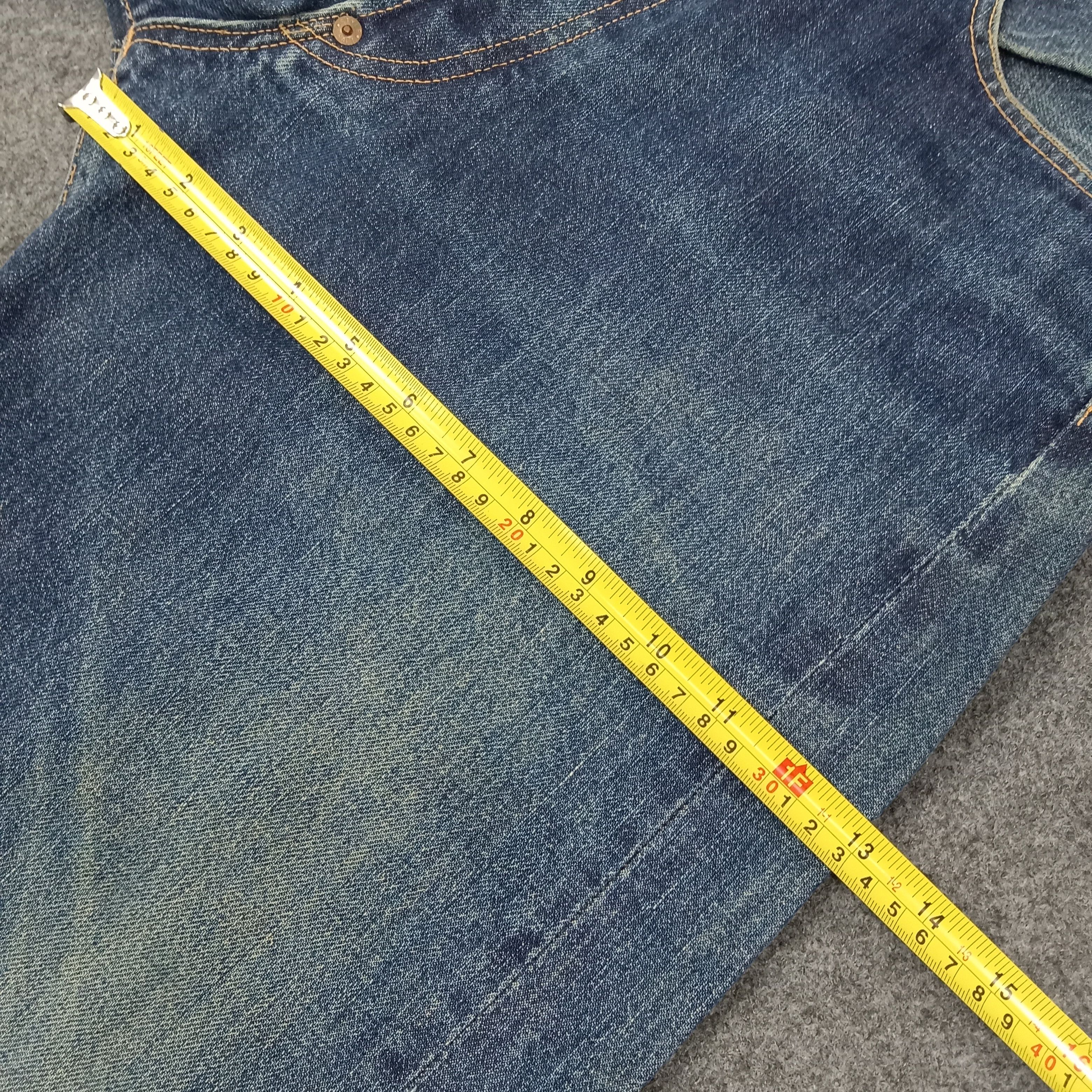 Japanese Brand Evis Japanese Brand Daicock Custom Art Denim Jeans C244N22 Size US 30 / EU 46 - 12 Thumbnail