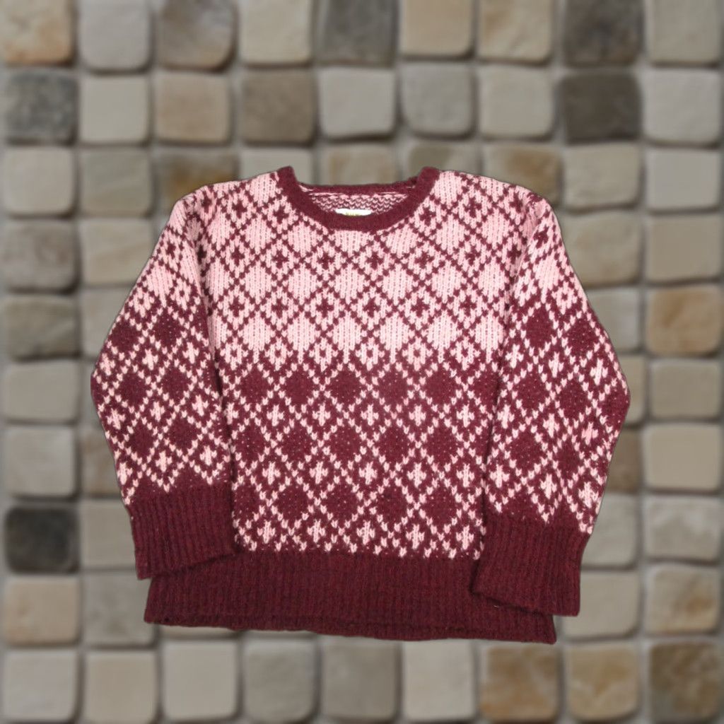 Vintage Maeve Sweater Womens Small Red Wool Blend Knit Pullover New Size S / US 4 / IT 40 - 1 Thumbnail