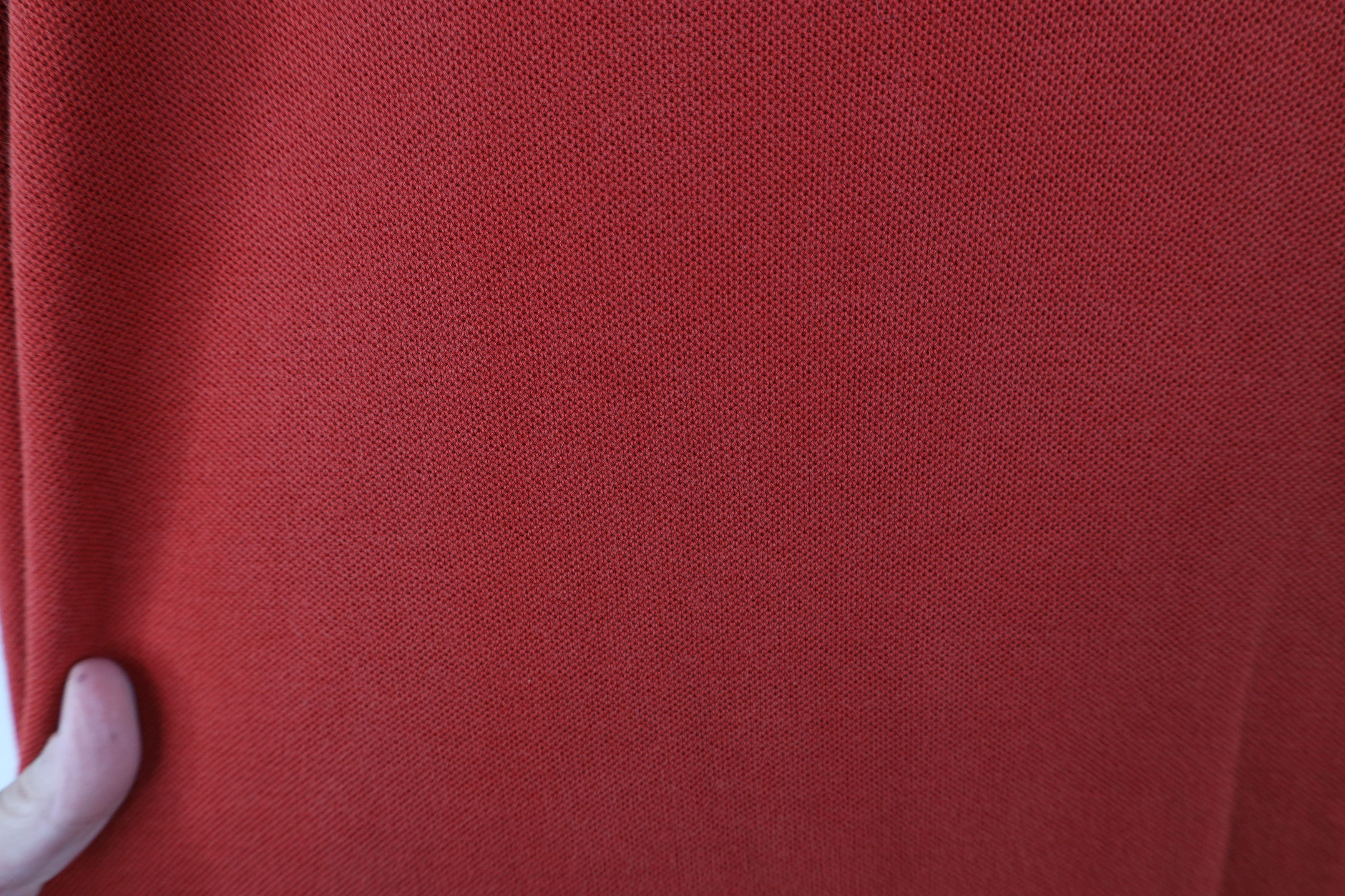 Patagonia × Vintage Vintage Patagonia Spell Out Organic Cotton Polo Shirt Red Size US XXL / EU 58 / 5 - 6 Thumbnail