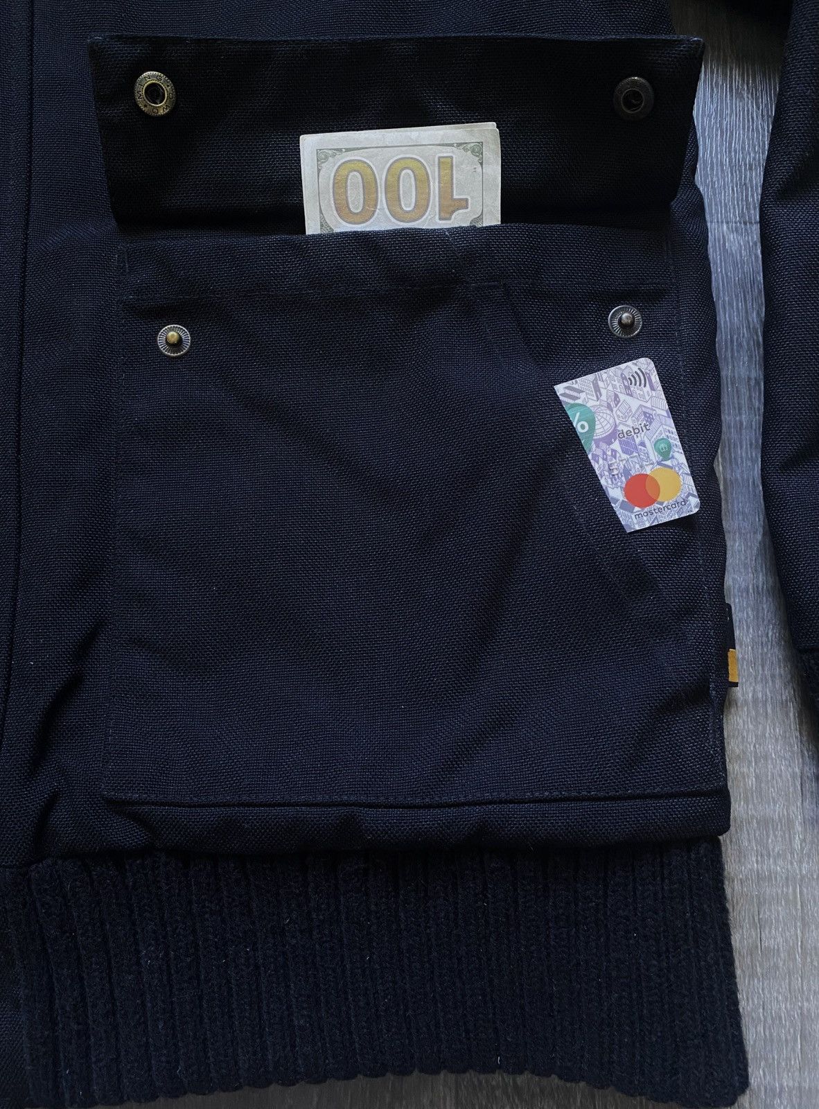 Carhartt Carhartt Vintage Black Cordura Nylon Ranger Hood Jacket WIP Size US M / EU 48-50 / 2 - 14 Thumbnail