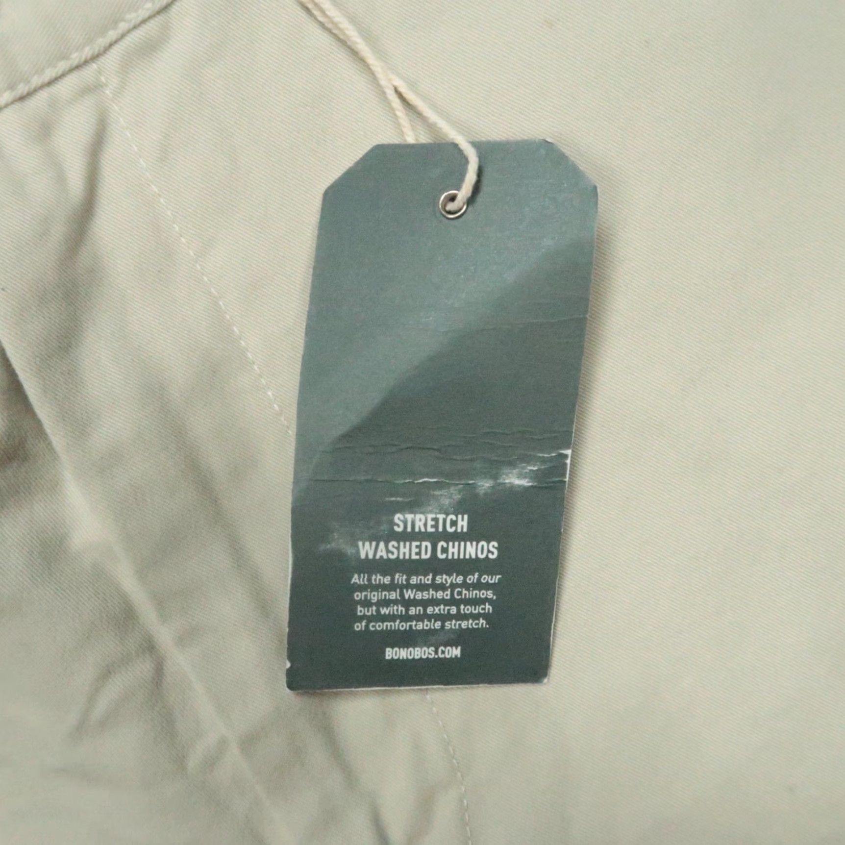 Bonobos Bonobos Pants Mens 40x32 Slim Chino Beige 40 Inseam Stretch NWT Vintage No Size US 40 / EU 56 - 4 Thumbnail