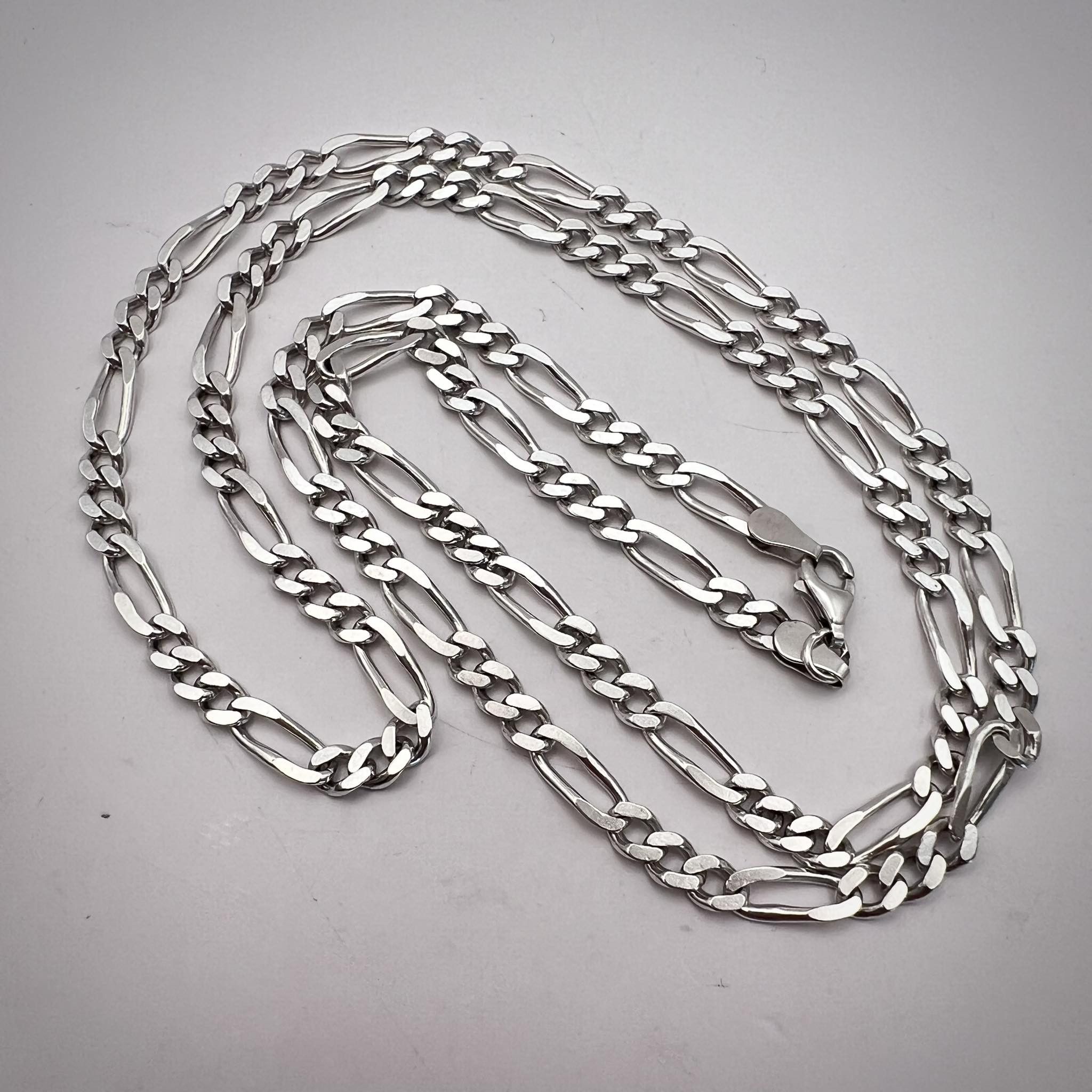 Vintage Sterling Silver 925 Jewelry Chain Necklace 18.6 Gr, Men's
