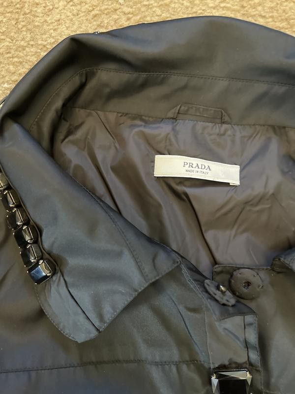 Prada PRADA COAT WITH RHINESTONES Size M / US 6-8 / IT 42-44 - 5 Thumbnail