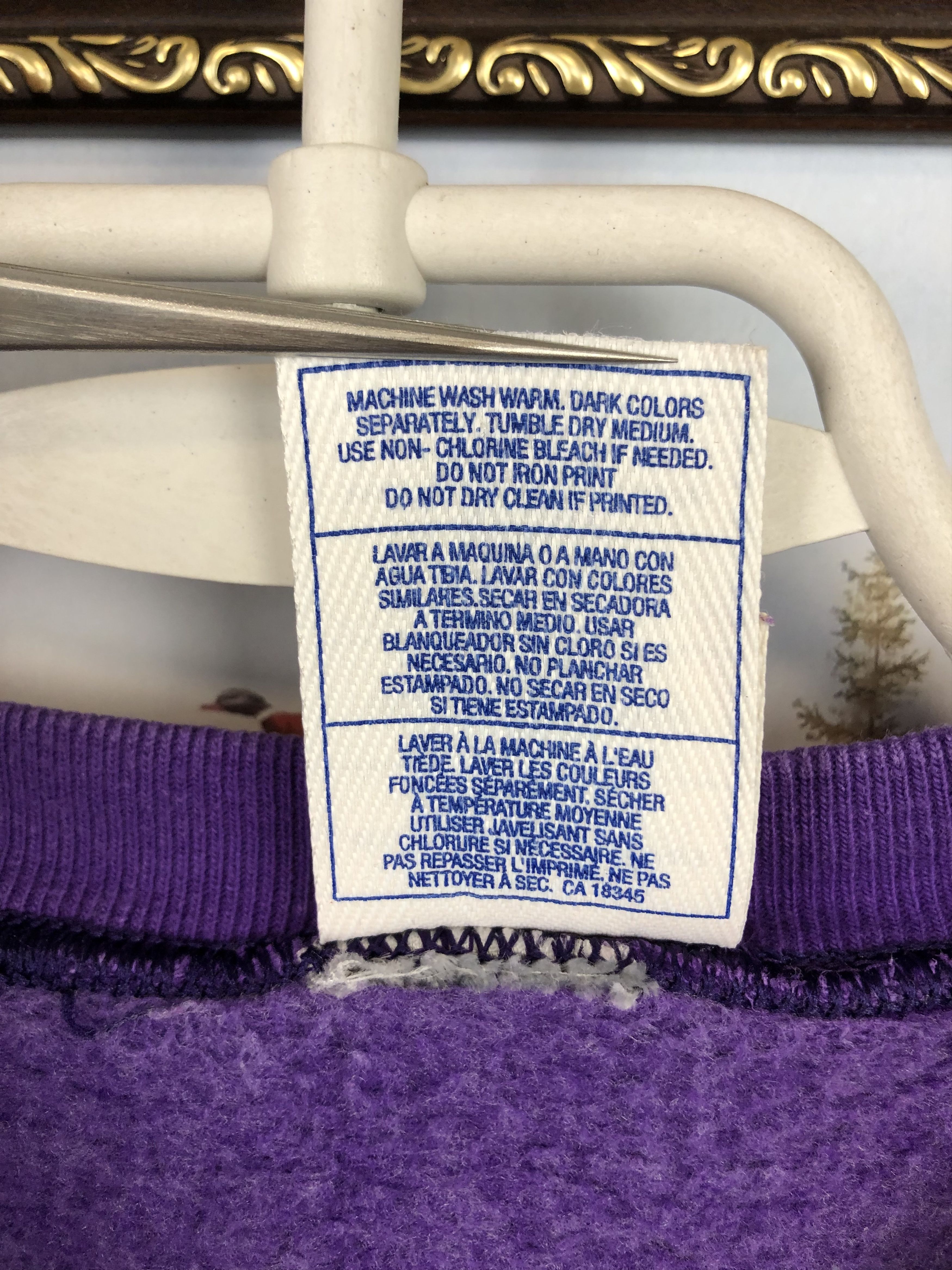 NFL Vintage Minnesota Vikings NFL Football Sweatshirt Sport Size US M / EU 48-50 / 2 - 10 Thumbnail
