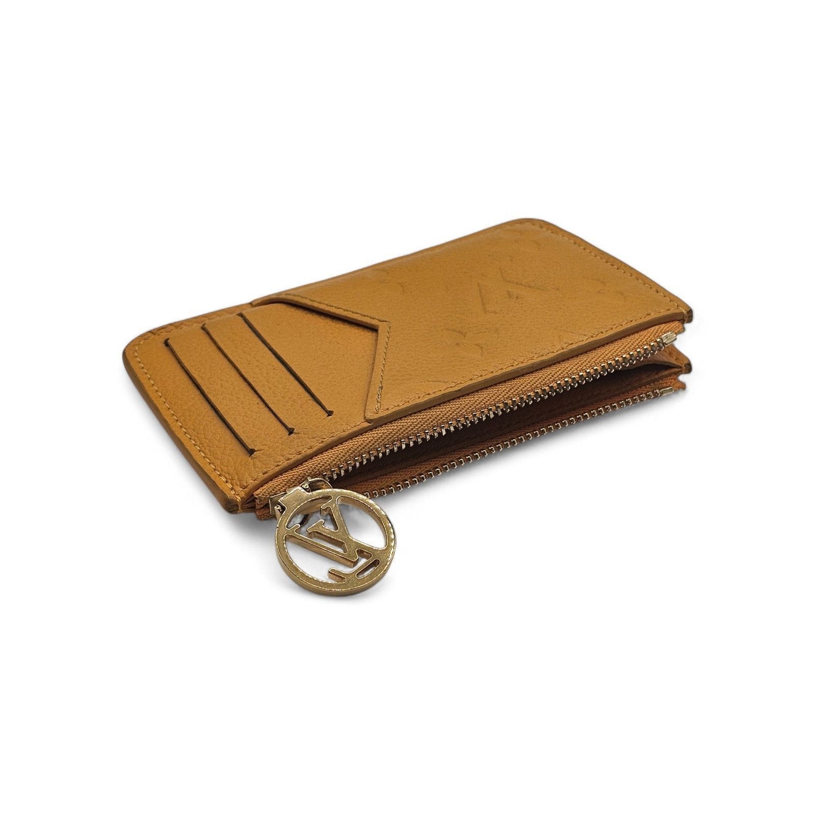 Louis Vuitton Romy Monogram Empreinte Card Case M11412 - Leather - Yellow Size ONE SIZE - 6 Thumbnail
