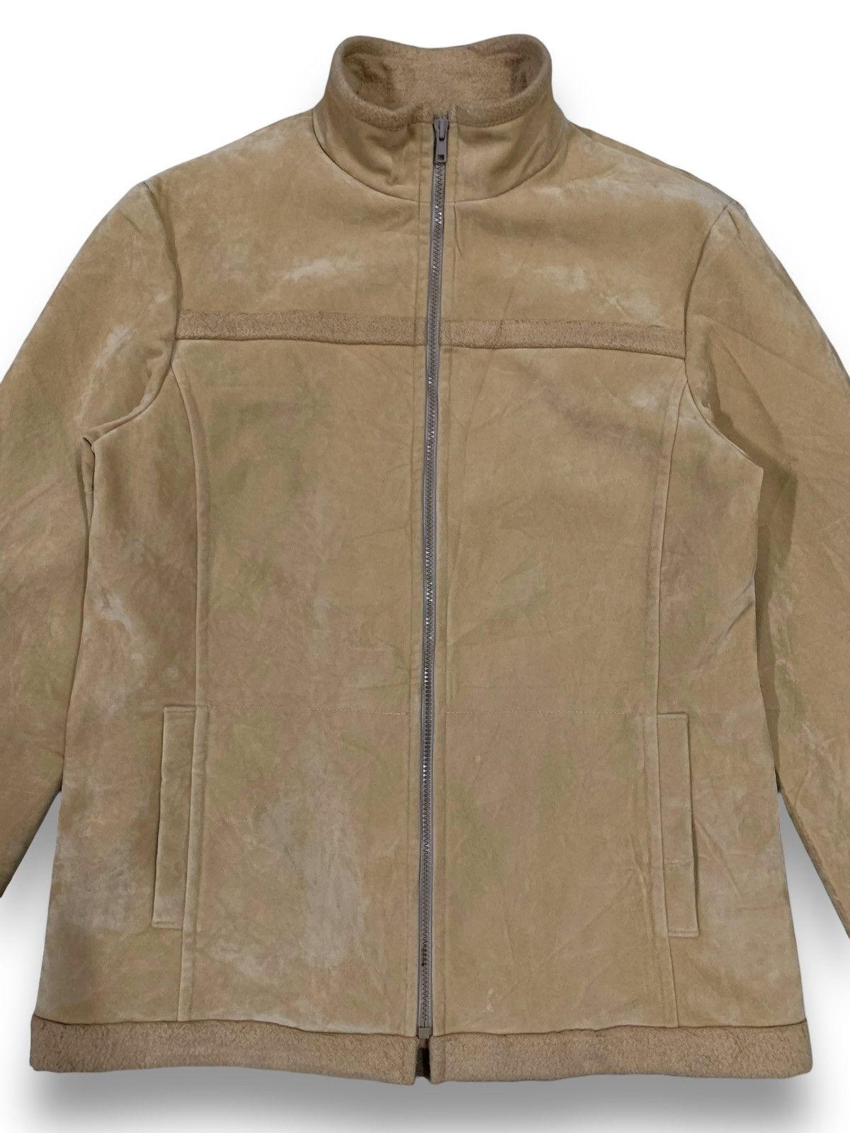 Santa Cruz Skateboards Vintage Santa Cruz Faux Suede Style Full Zip Light Jacket Size US M / EU 48-50 / 2 - 4 Thumbnail