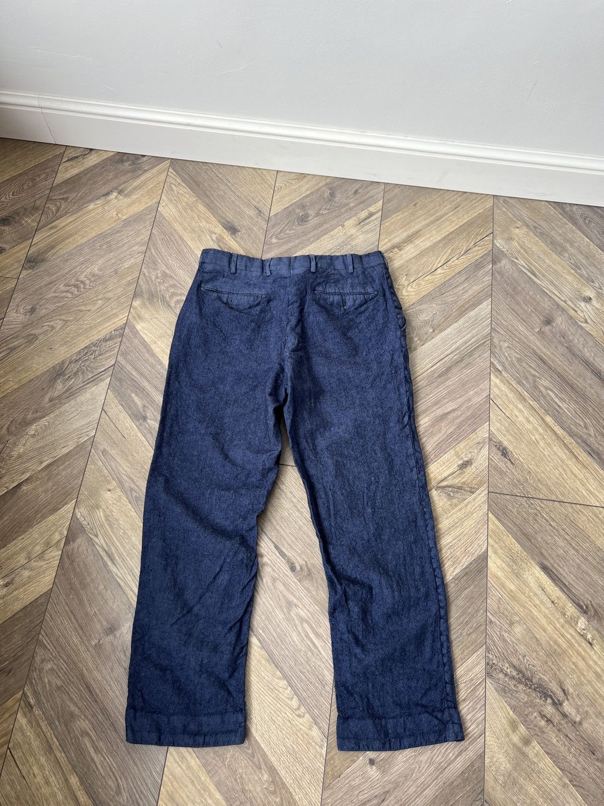 Pal Zileri Vintage Pal Zileri Classic Wool Linen Pants Size US 32 / EU 48 - 13 Thumbnail