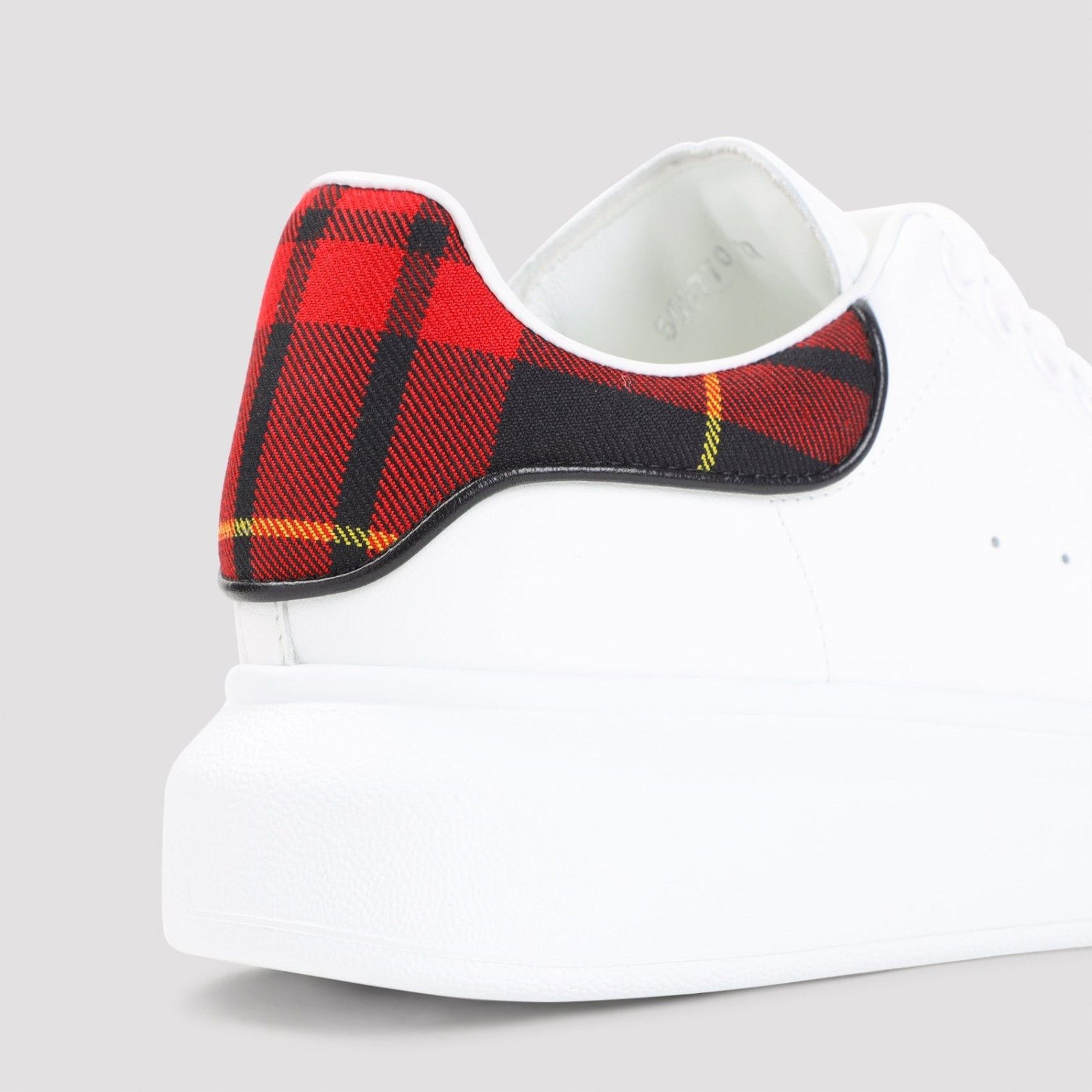 Alexander McQueen ALEXANDER MCQUEEN Oversized White Leather Sneakers New & Aut Size US 6 / IT 36 - 5 Thumbnail
