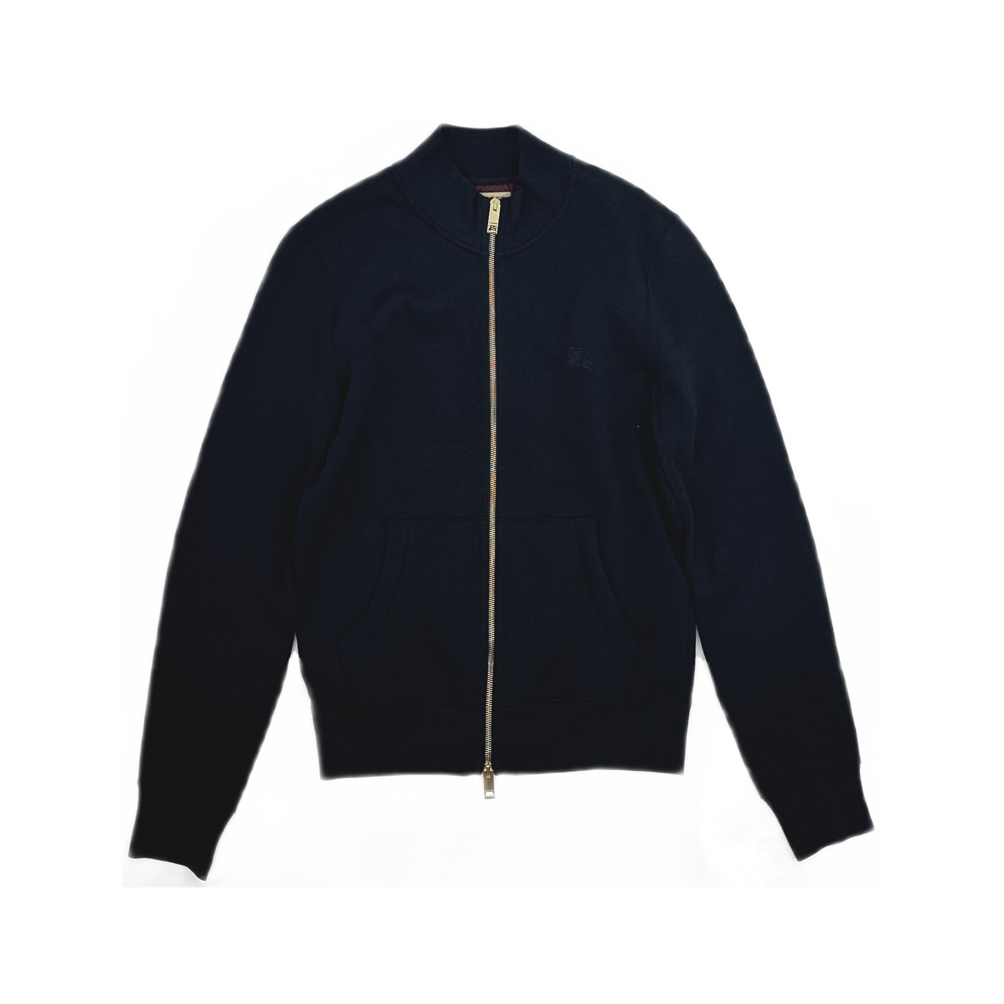 Burberry Burberry Logo Zip-Up Sweatshirt Black Size XS Size US XS / EU 42 / 0 - 1 Thumbnail