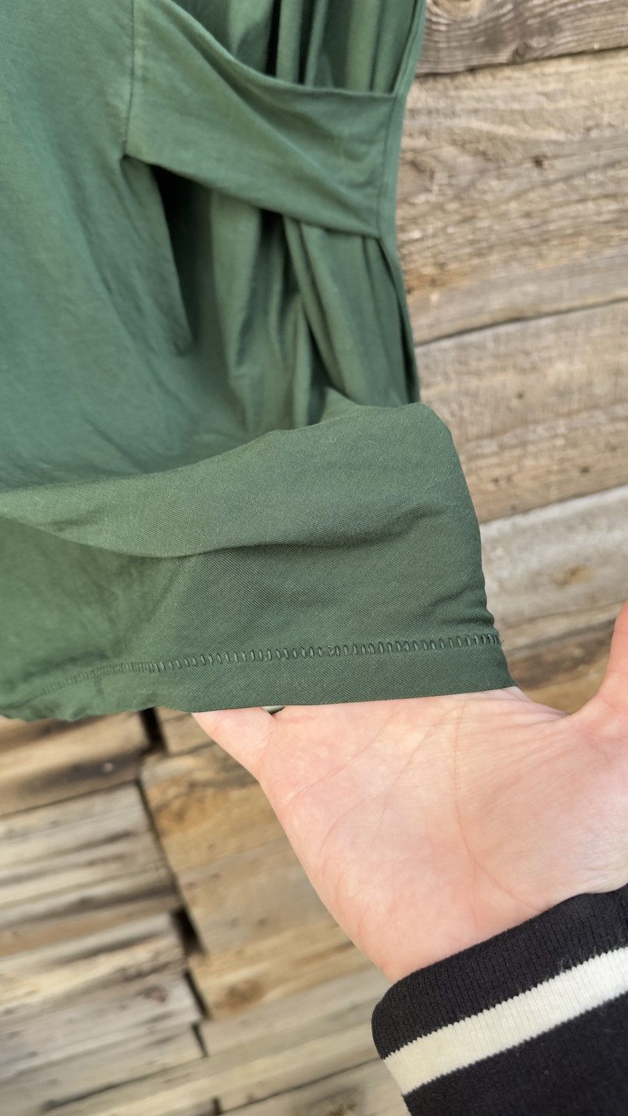 Acne Studios Acne Studios Green Lyocell Wrap Draped Sleeveless Dress Size S / US 4 / IT 40 - 10 Thumbnail