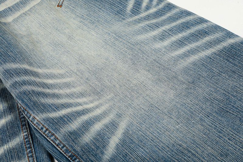 Vintage American retro washed pleated wide-leg jeans for men Size US 32 / EU 48 - 5 Thumbnail