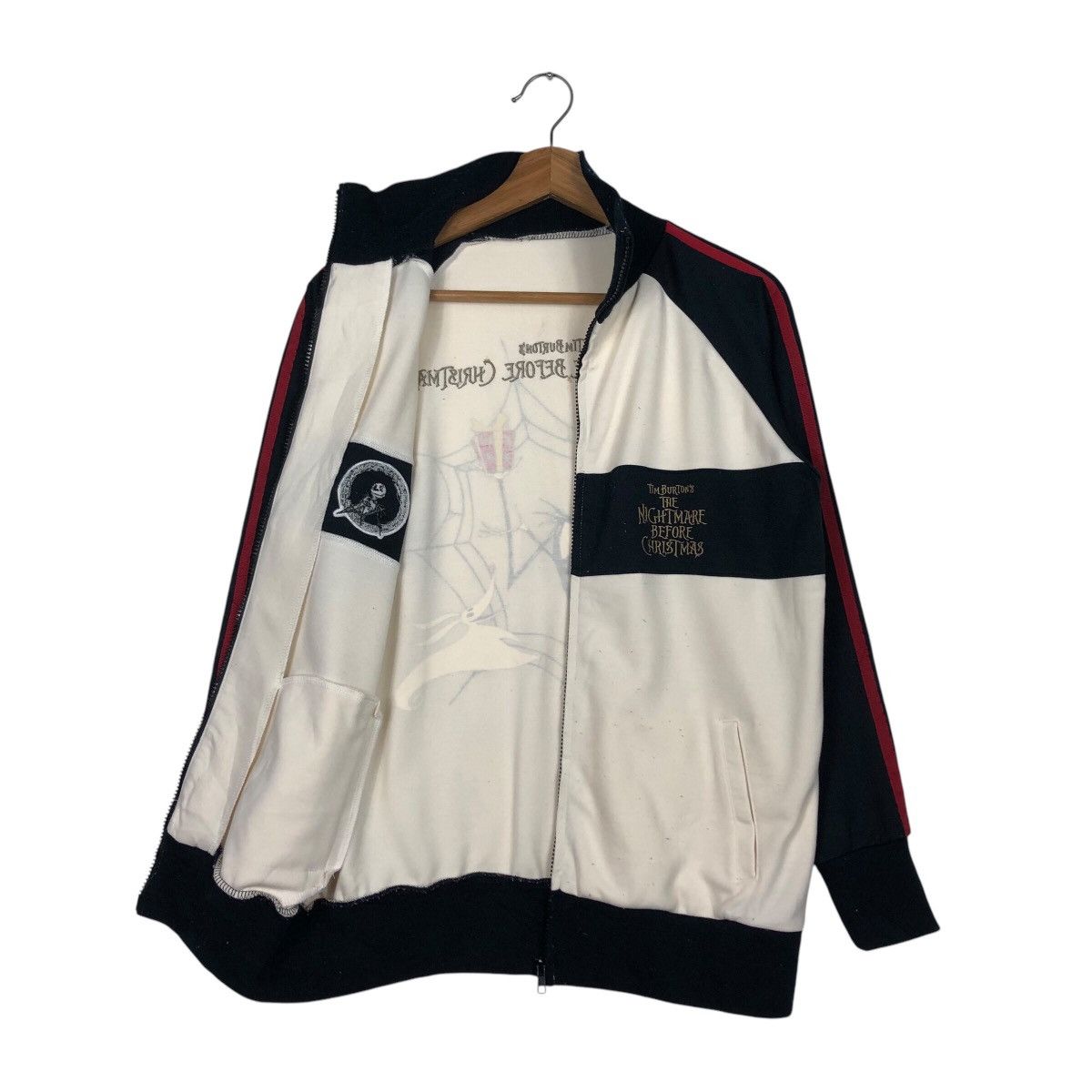 Japanese Brand 📌Vintage Zipper Jacket Tim Burtons The Nightmare Before Size US M / EU 48-50 / 2 - 12 Thumbnail