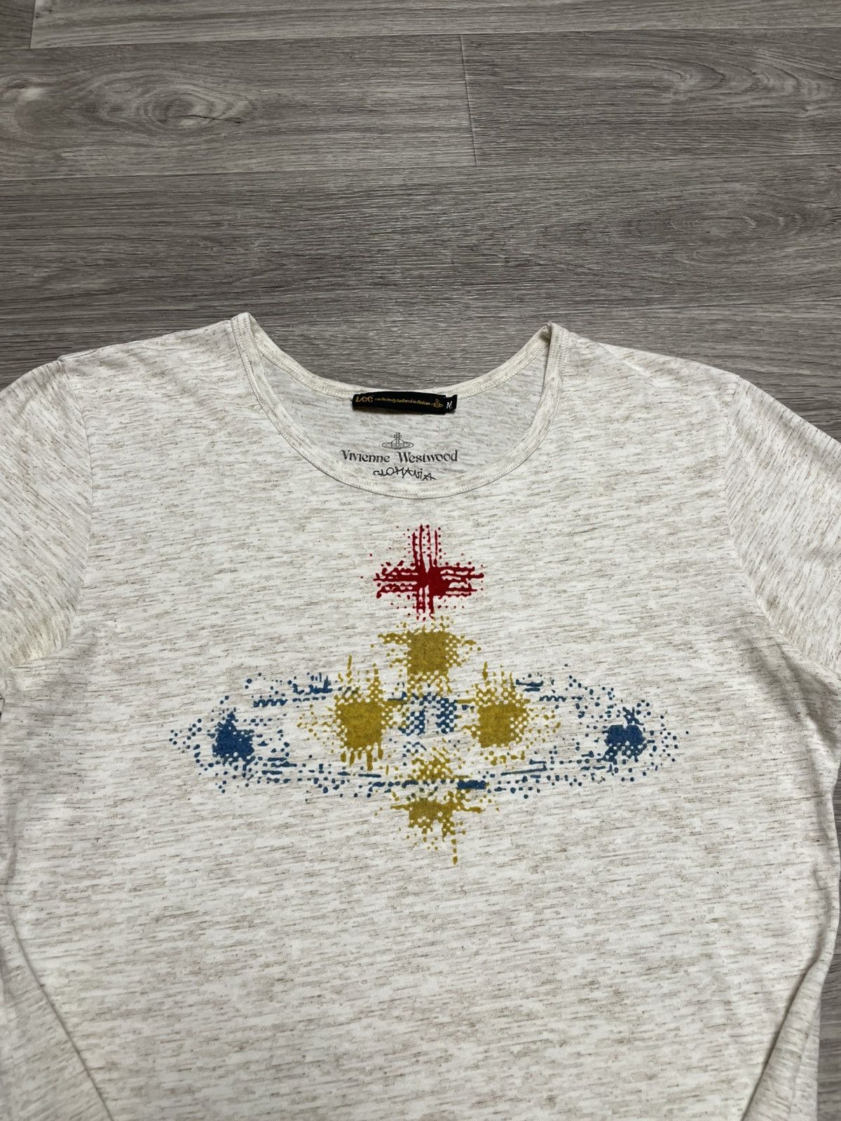 Lee × Vivienne Westwood Vintage Vivienne Westwood x Lee Big Orb Graphic Print Y2K Size M / US 6-8 / IT 42-44 - 11 Thumbnail
