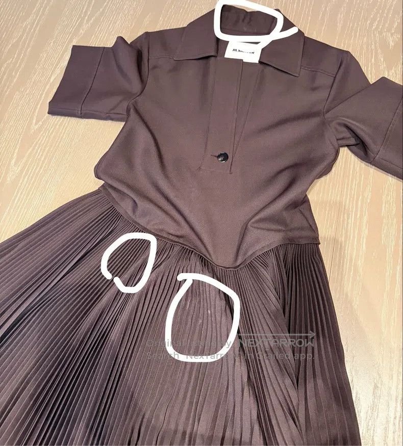 Jil Sander Jil Sander size 32 A dress with a big train Size M / US 6-8 / IT 42-44 - 7 Thumbnail