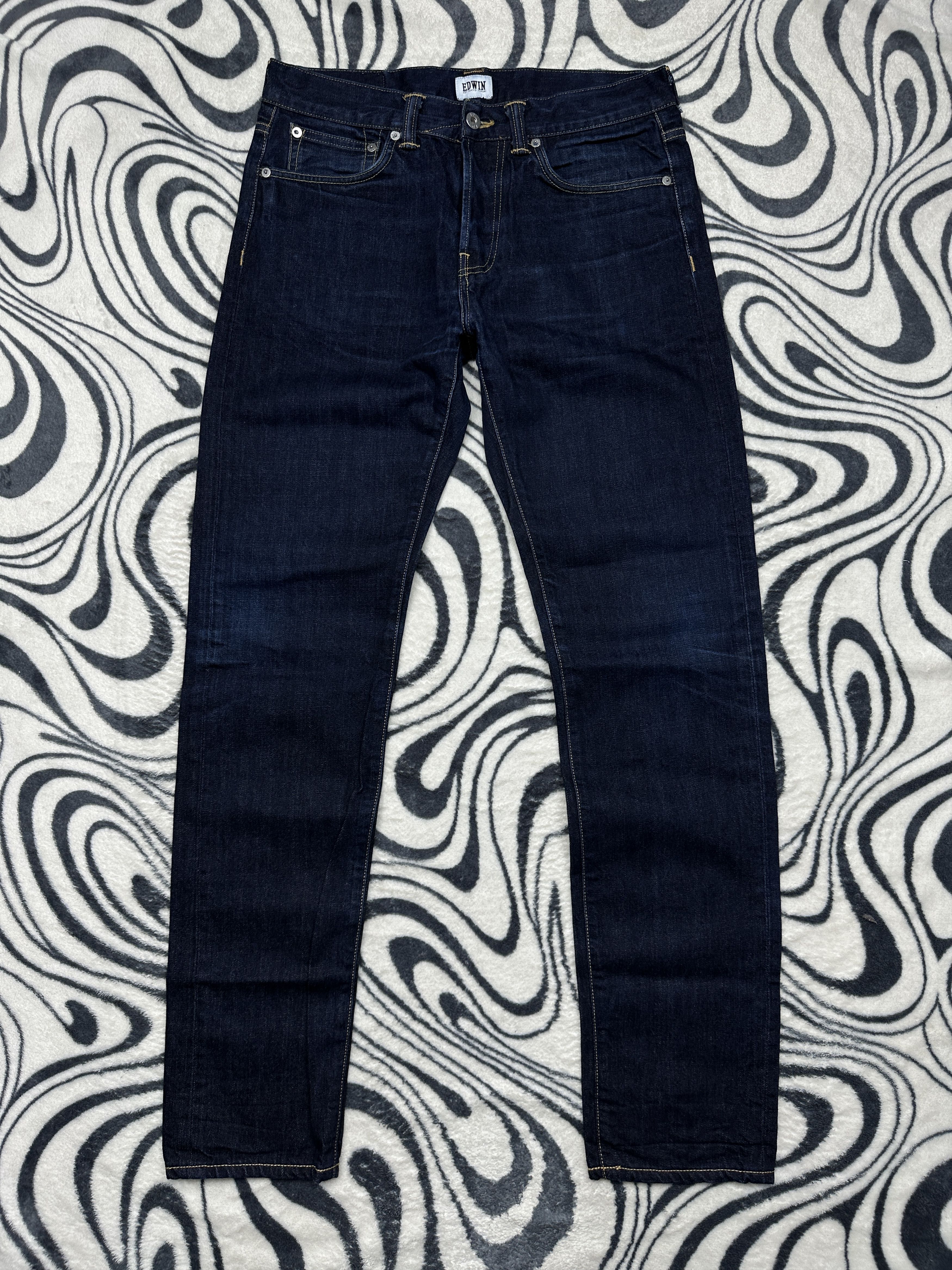 Edwin Edwin ED-80 Mens Denim Pants Slim-Tapered Jeans Size US 32 / EU 48 - 4 Thumbnail