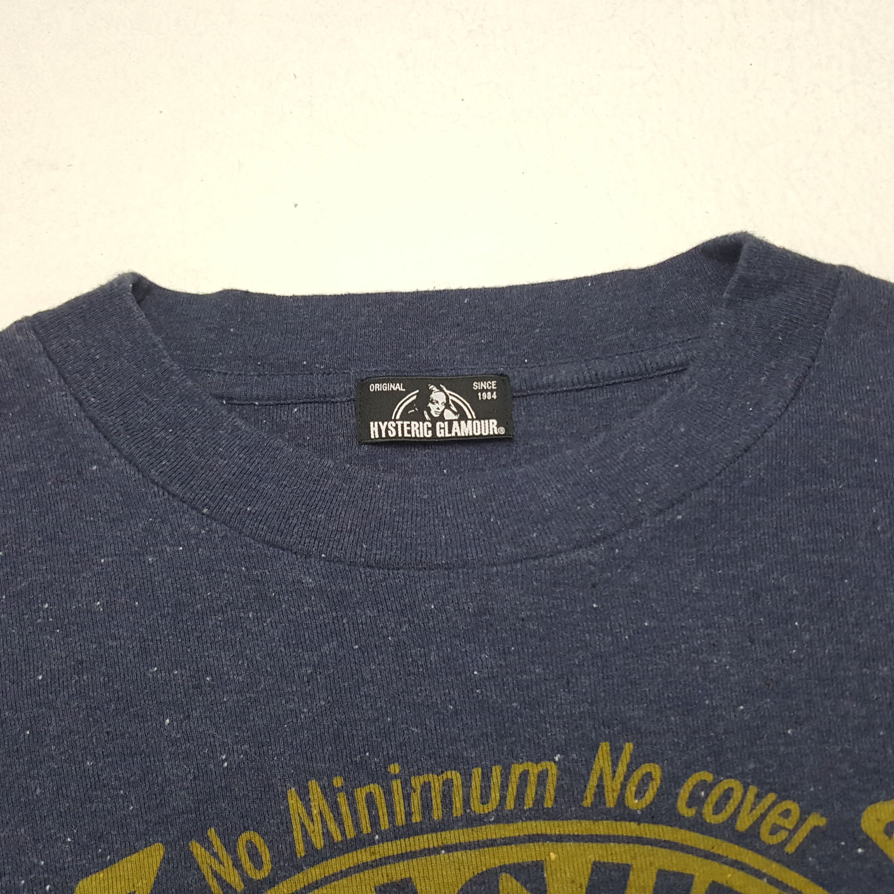 Hysteric Glamour × Japanese Brand × Vintage Vintage Hysteric Glamour Night Clubbing Tshirt Size US S / EU 44-46 / 1 - 4 Thumbnail