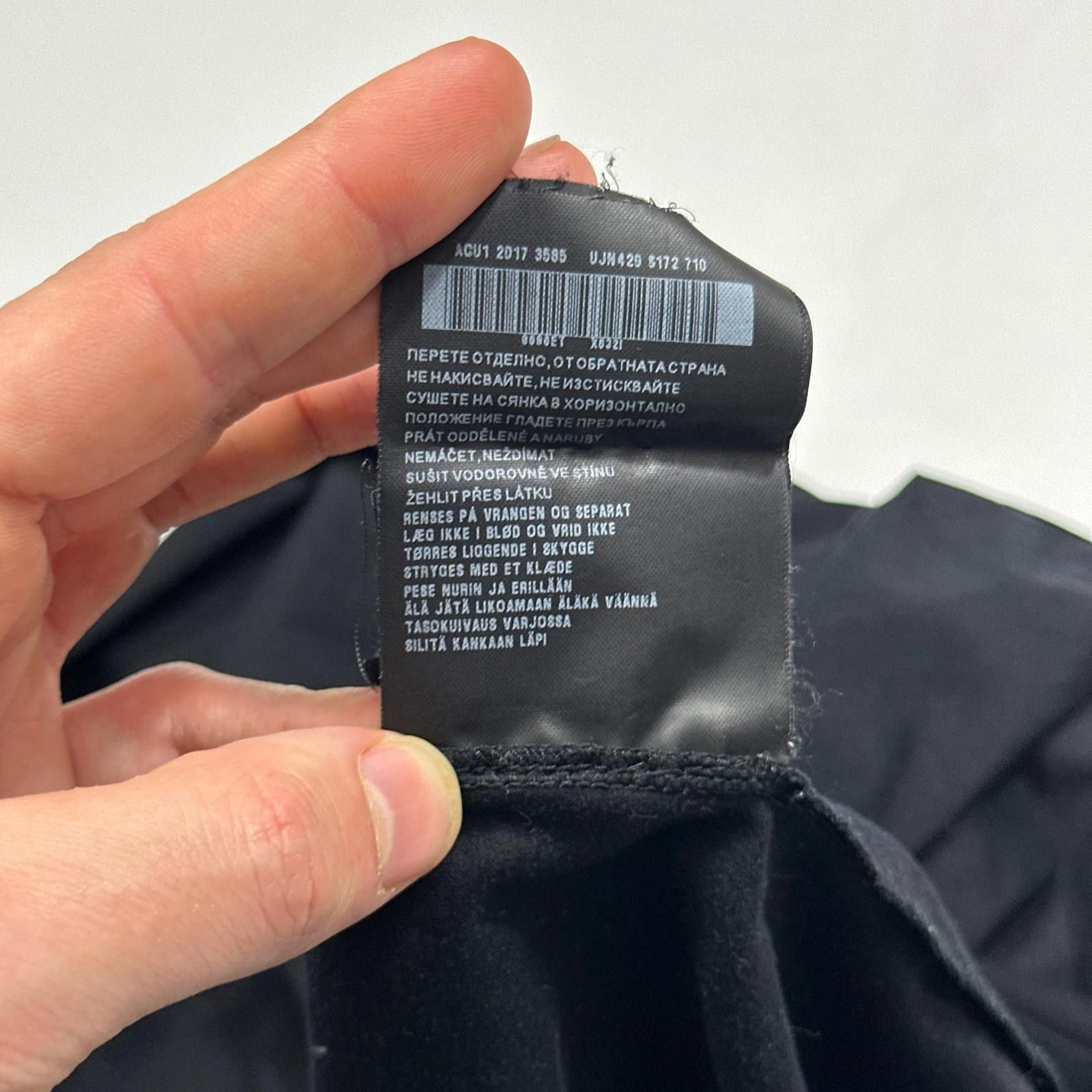 Prada Prada 2017 Black Soft Cotton Pocket Logo T-shirt - XL (L) Size US L / EU 52-54 / 3 - 7 Thumbnail