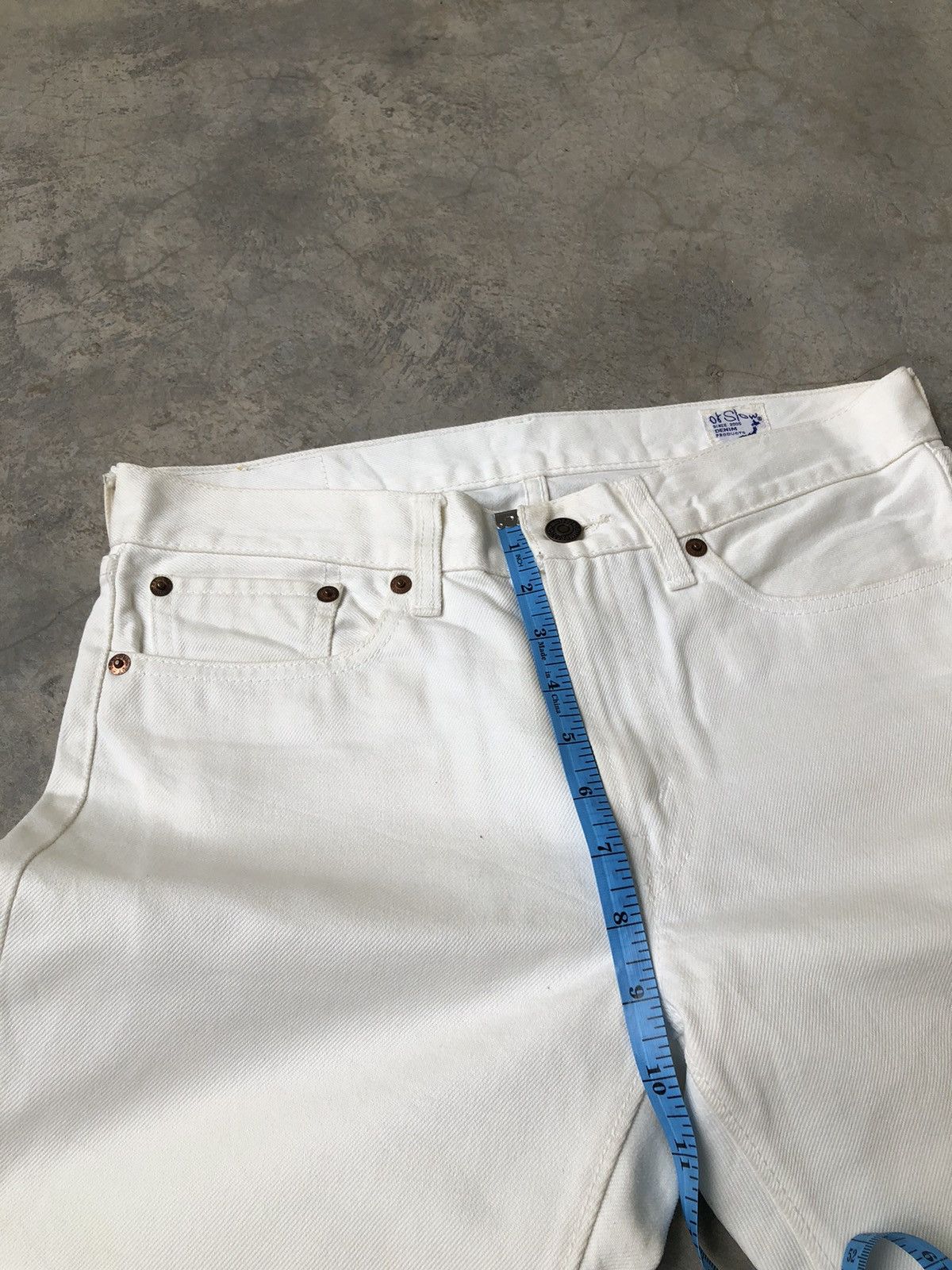 Orslow Orslow 107 Ivy Fit Denim White Size US 29 - 11 Thumbnail