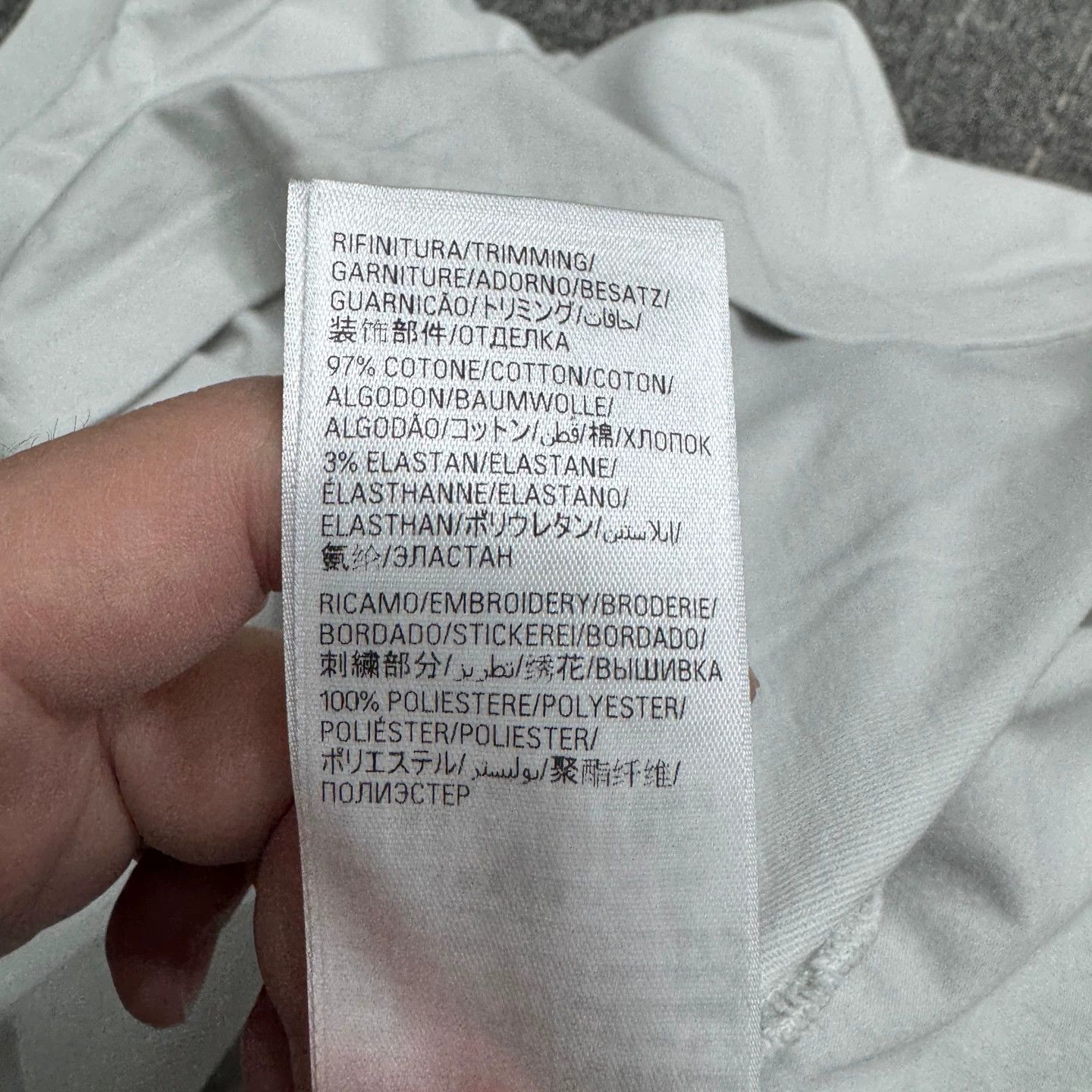 Balenciaga Balenciaga Embroidered Logo Short Sleeve Tee Size 1 Size US S / EU 44-46 / 1 - 4 Thumbnail
