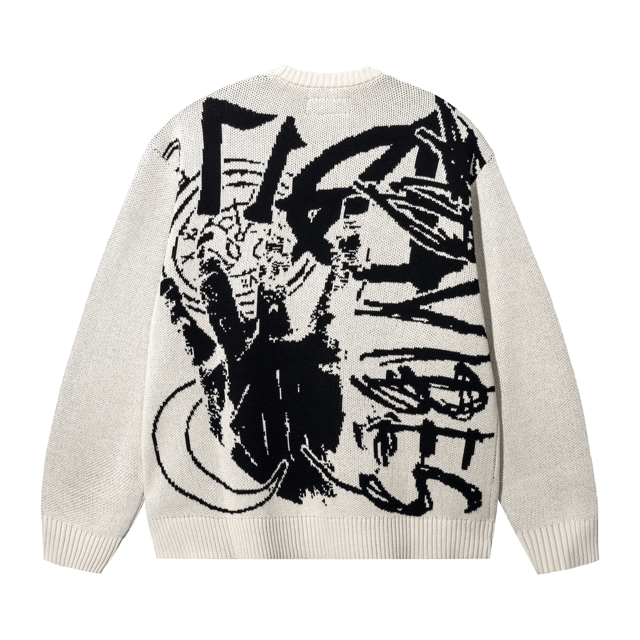 Revenge NEW Revenge x XXXTENTACION X COLLAGE KNIT CREAM SZ XL Size US XL / EU 56 / 4 - 3 Thumbnail