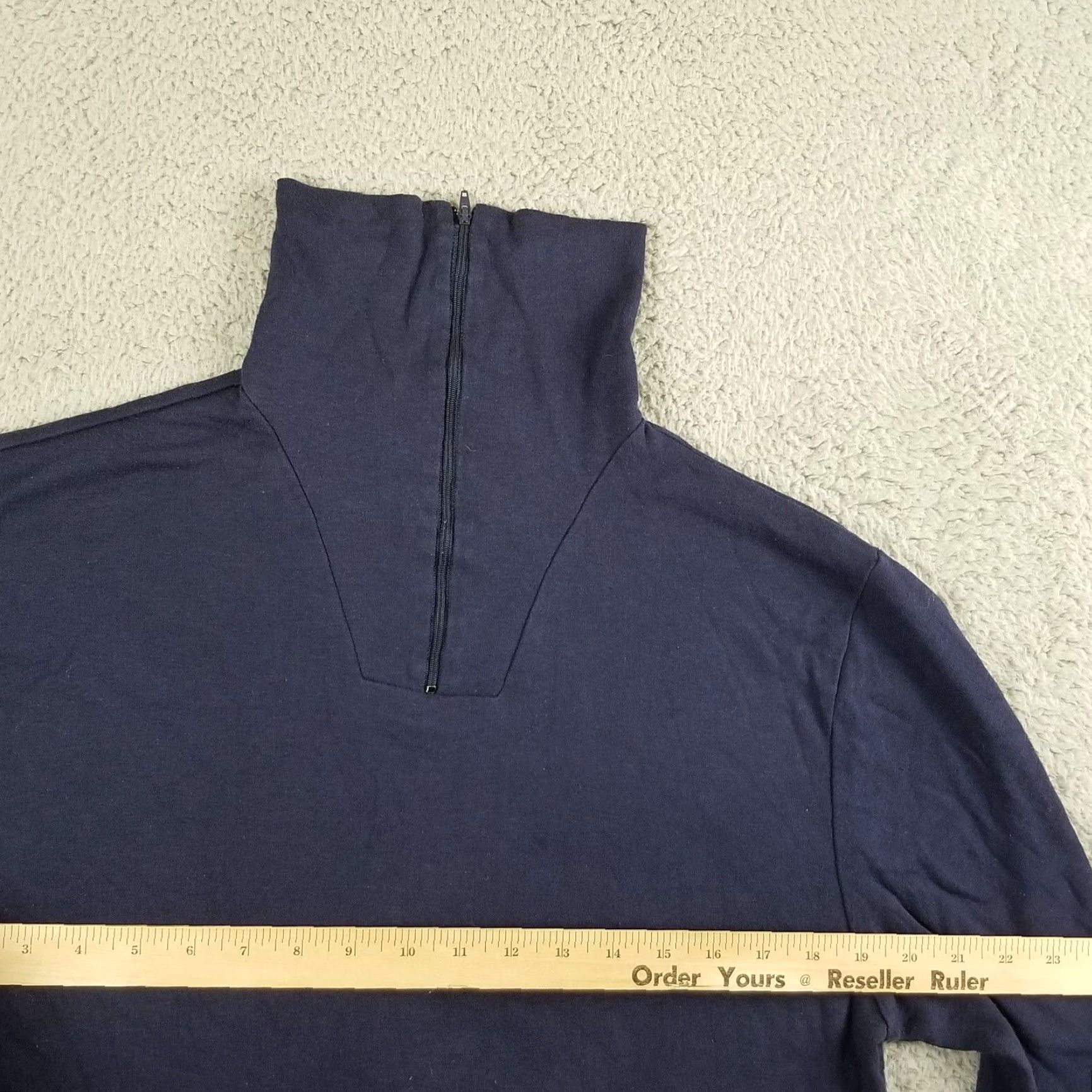 Eddie Bauer VINTAGE Eddie Bauer Sweatshirt Shirt Adult Large Blue Turtleneck Ski Mens Size US L / EU 52-54 / 3 - 4 Thumbnail