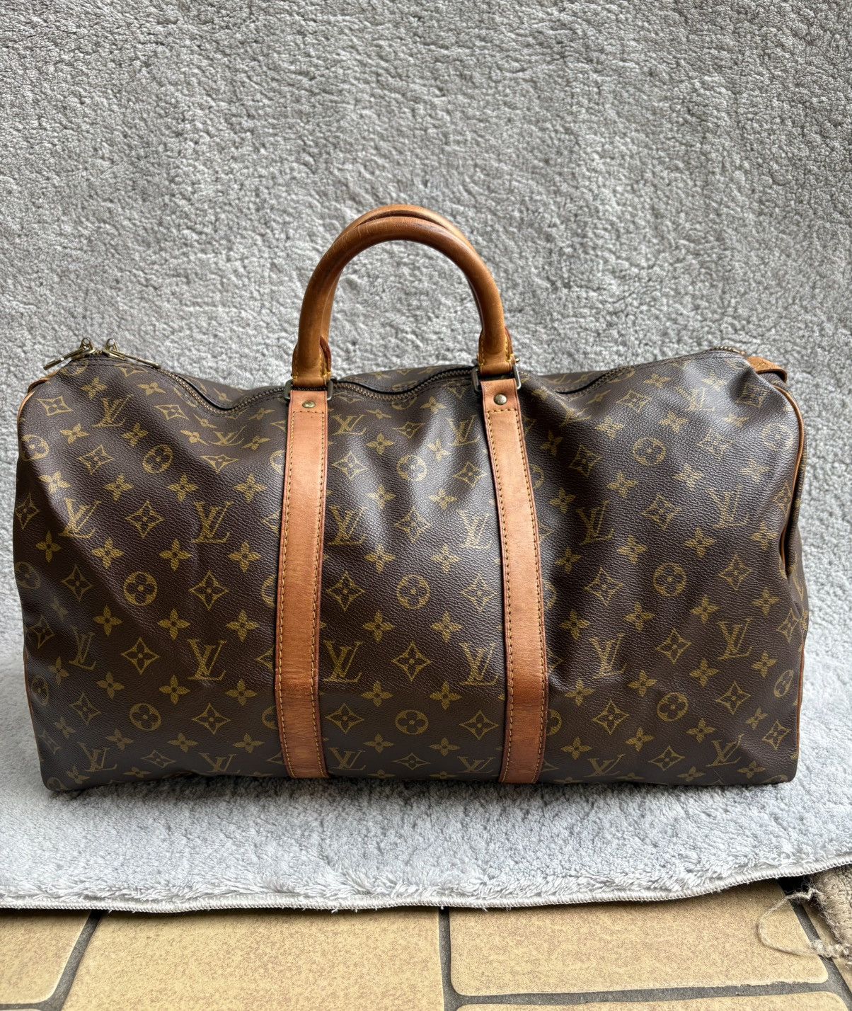 Louis Vuitton Sac de voyage louis vuitton monogramme keepall 50 Size ONE SIZE - 1 Thumbnail