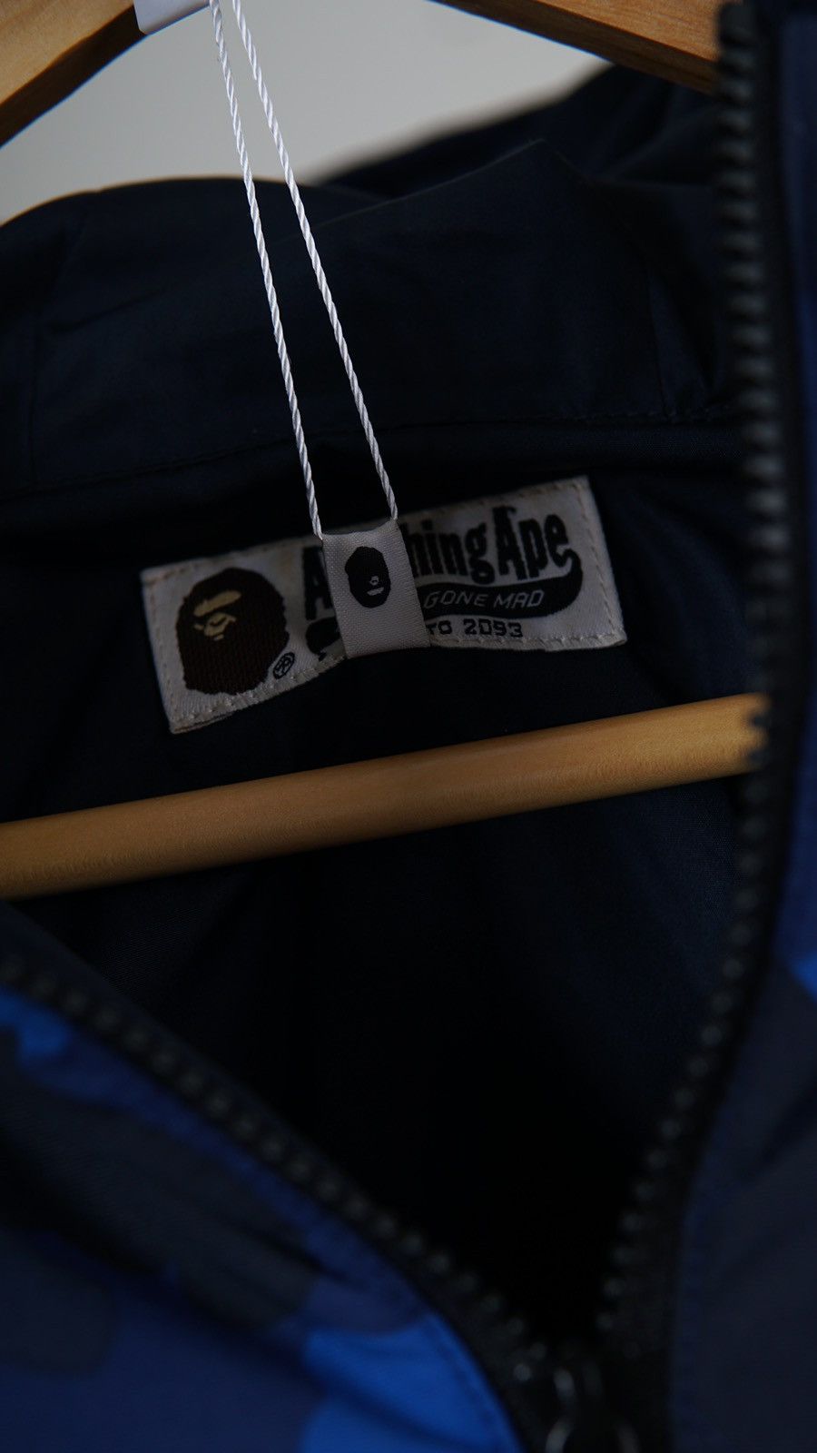 Bape Blue Camo Hoodie Down Jacket Size US M / EU 48-50 / 2 - 10 Thumbnail