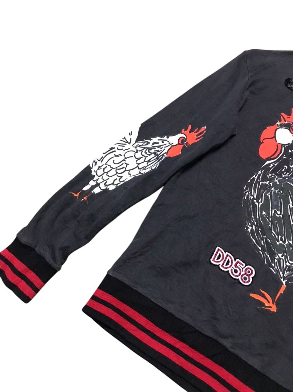 Dolce & Gabbana Dolce & Gabbana Rooster Full Print Sweatshirt Medium Size US L / EU 52-54 / 3 - 3 Thumbnail