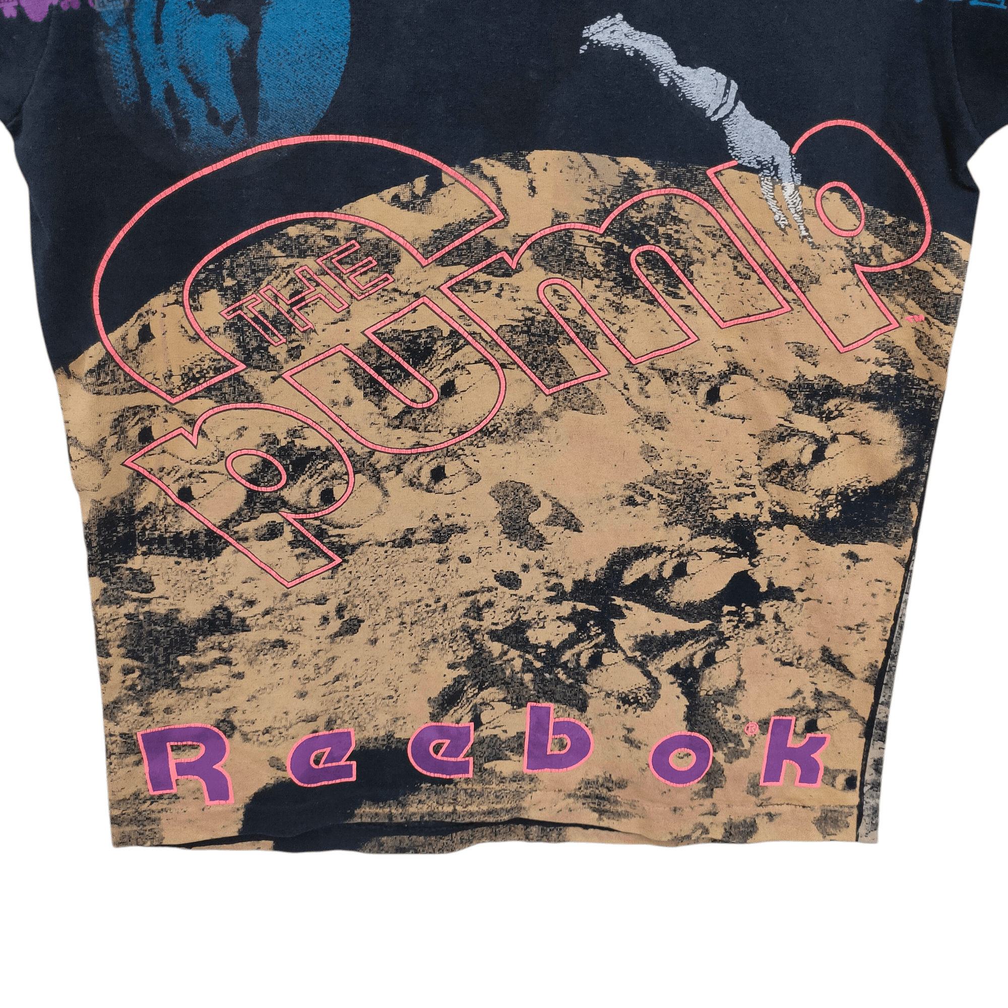 Reebok Vintage Reebok The Pump T-Shirt 90s Single Stitch Tee Size M / US 6-8 / IT 42-44 - 7 Thumbnail