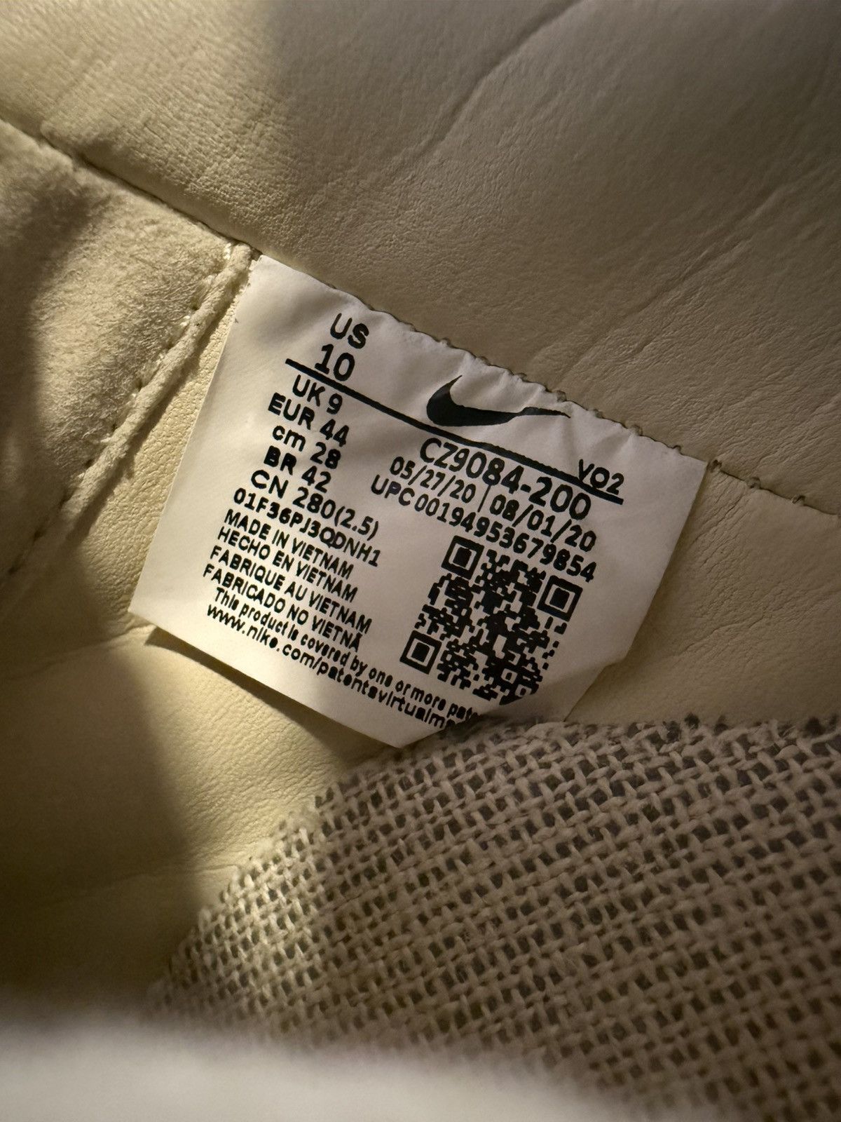 Nike × Stussy Stussy x Nike Air Force 1 Low “Fossil” Size US 10 / EU 43 - 11 Thumbnail